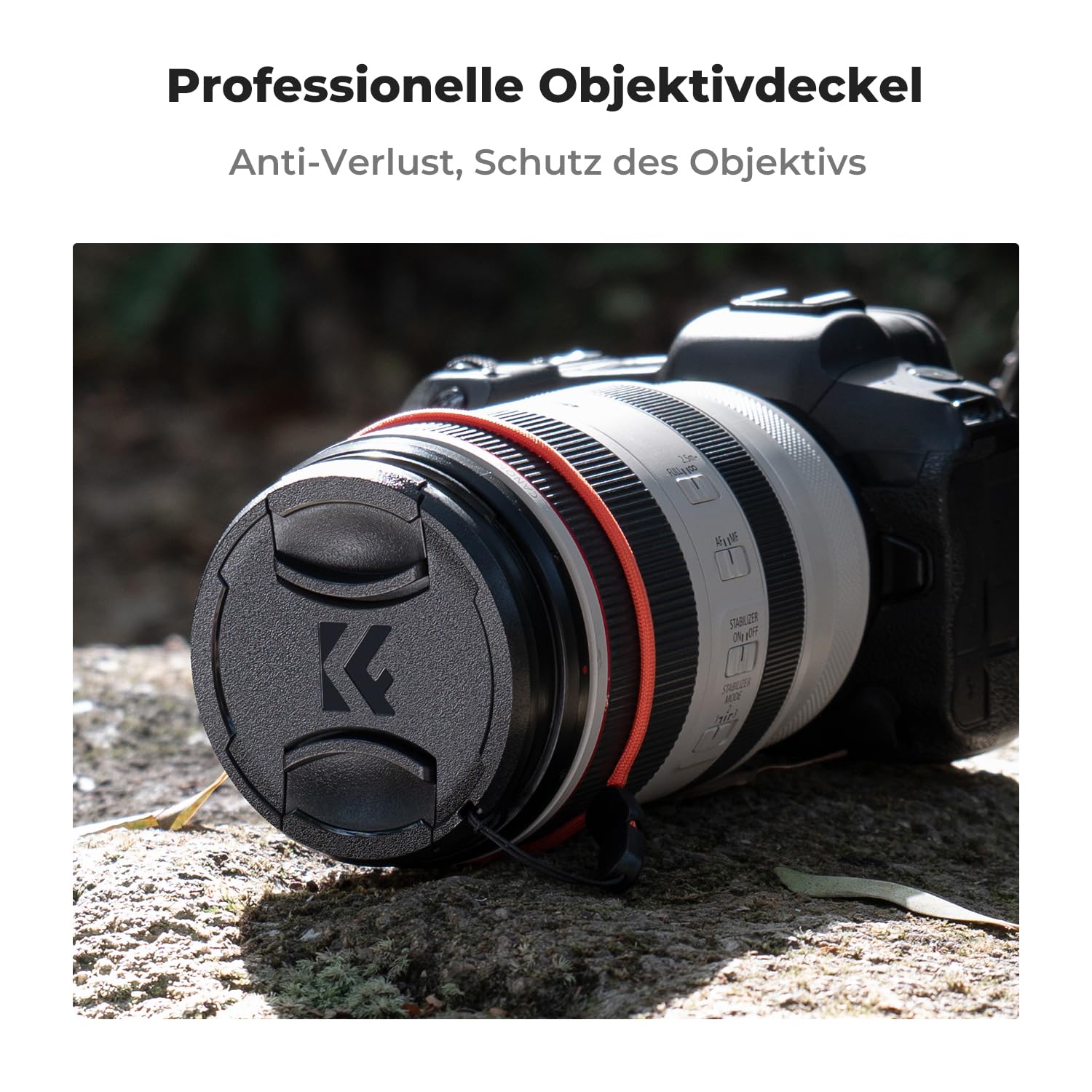 K&F CONCEPT 67mm Filtre UV Protection de Nano-X et Bouchon d'objectif et Chiffon de Nettoyage pour Appareil Photo