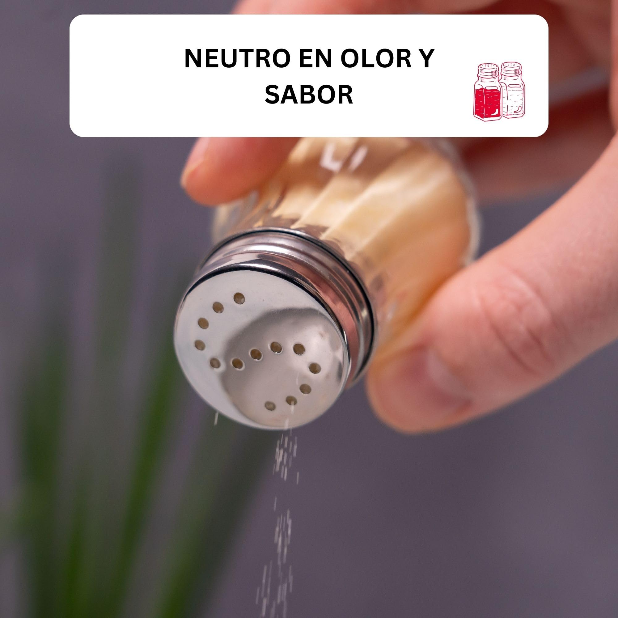 Westmark Juego de salero y pimentero, 2 piezas, Capacidad: 50 ml cada una, Vidrio/acero inoxidable, Berlin, Plateado/transparente, 65362270