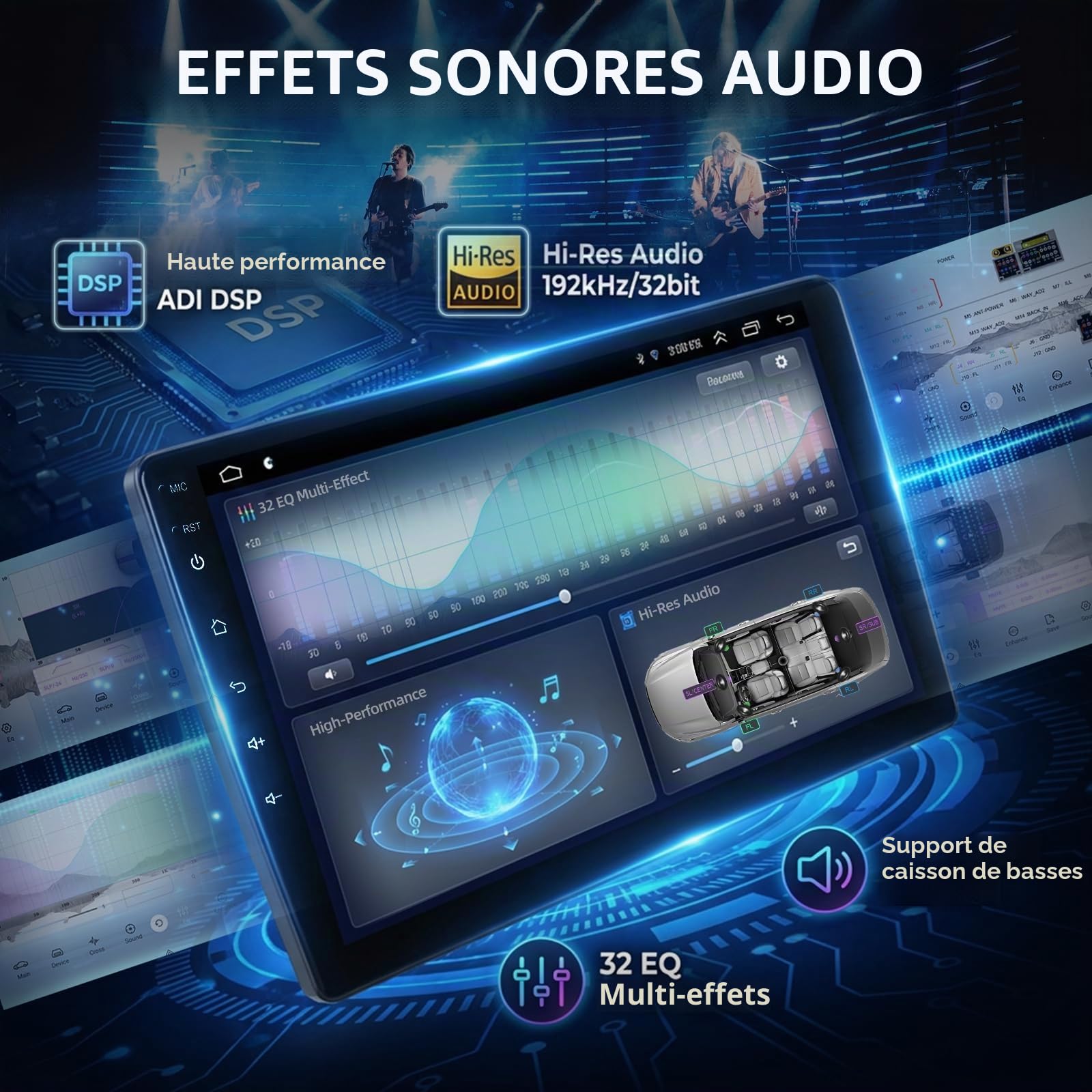Qualcomm 8 cœurs 4+64 Go Autoradio Android pour BMW X1 E84 2009–2015, Écran Tactile 10,1 Pouces, CarPlay & Android Auto sans Fil, Navigation GPS, Bluetooth 5.0, DSP, Caméra de Recul