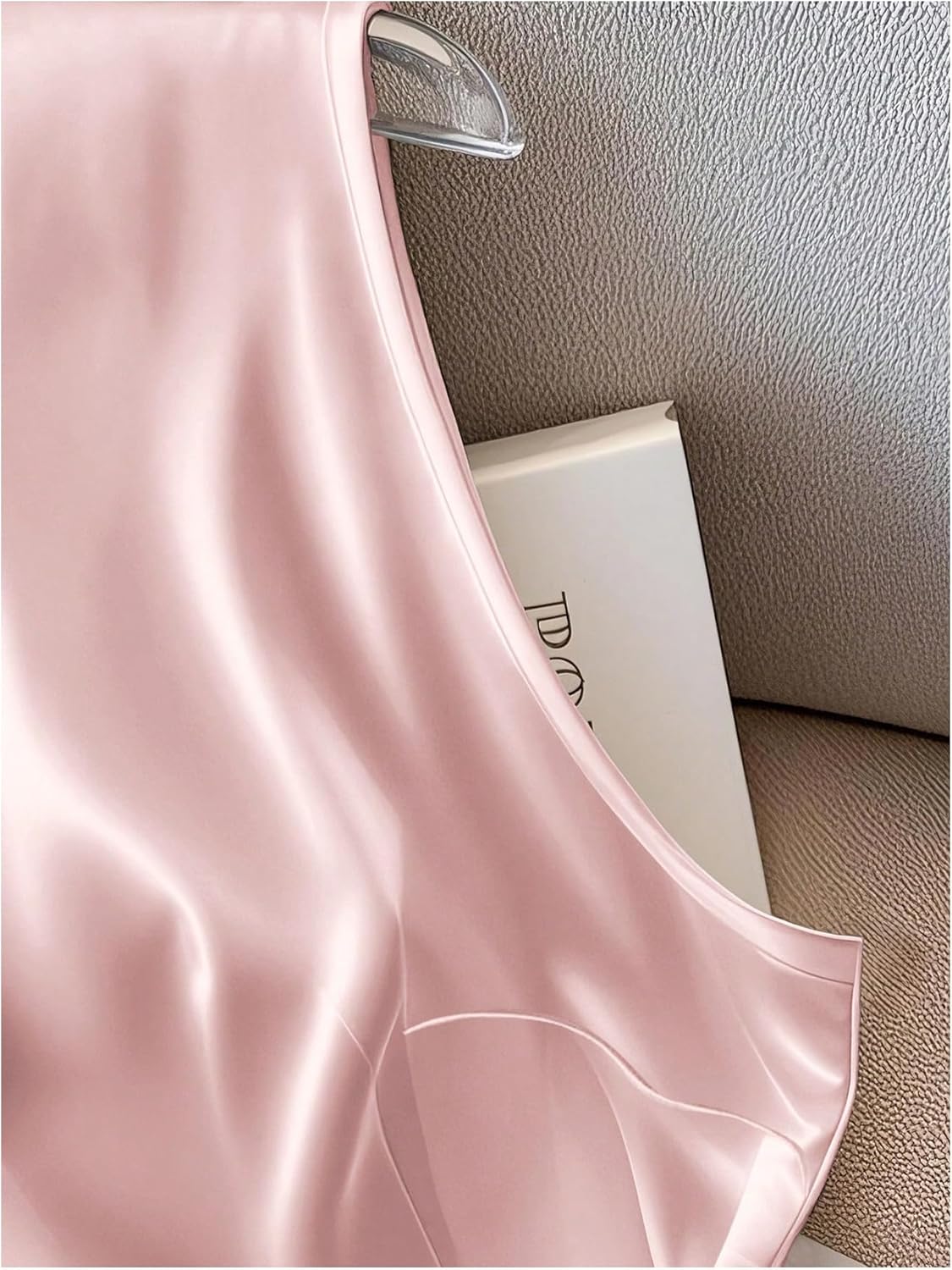 SHENHE Women's Satin Tank Top Tie Bow Sleeveless V Neck Ruffle Peplum Blouse Dressy Work Top - Image 3