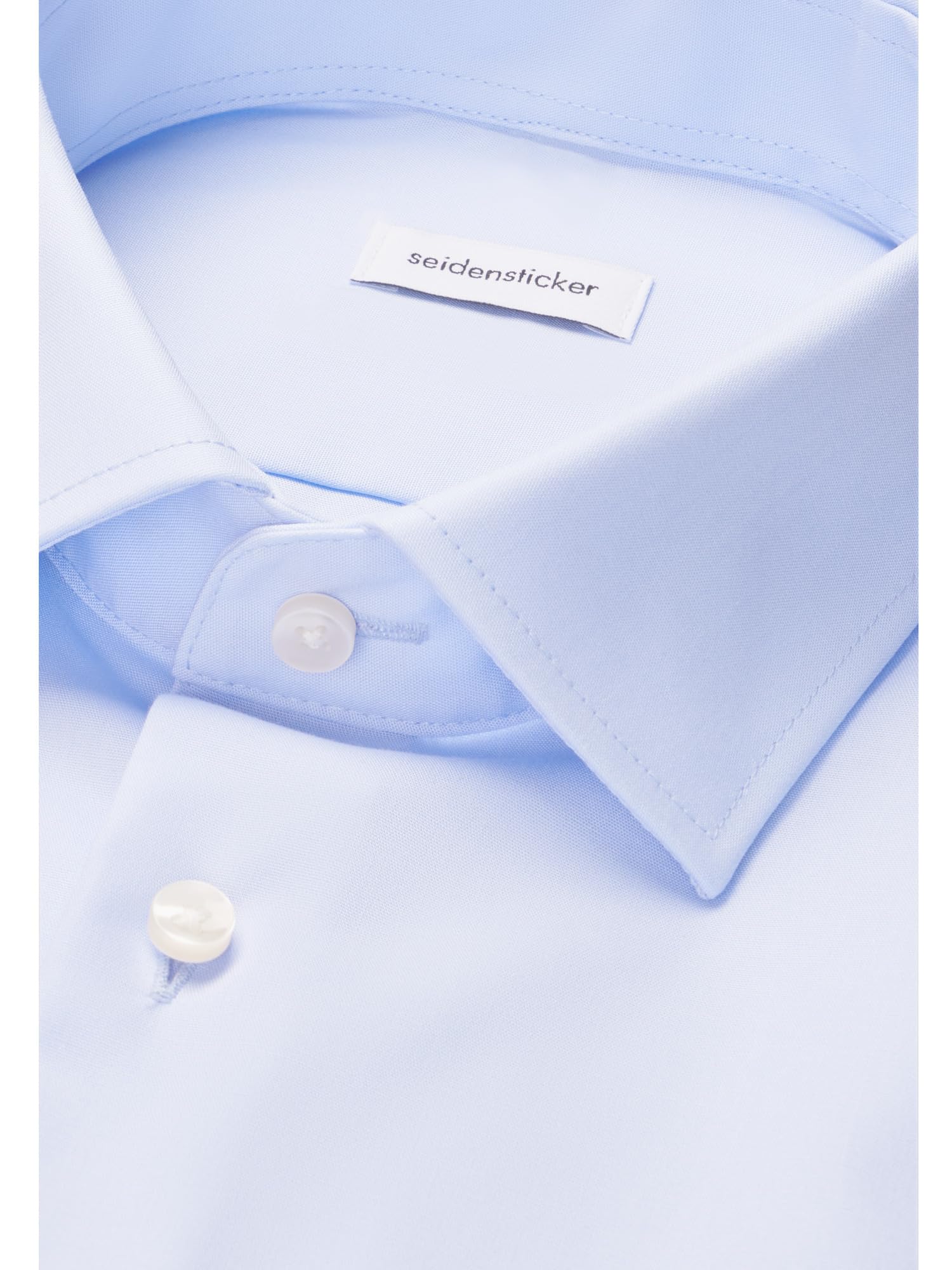 Seidensticker Herren Business-Hemd - Shaped Fit - Bügelfrei - Kent Kragen - Langarm - 100% Baumwolle