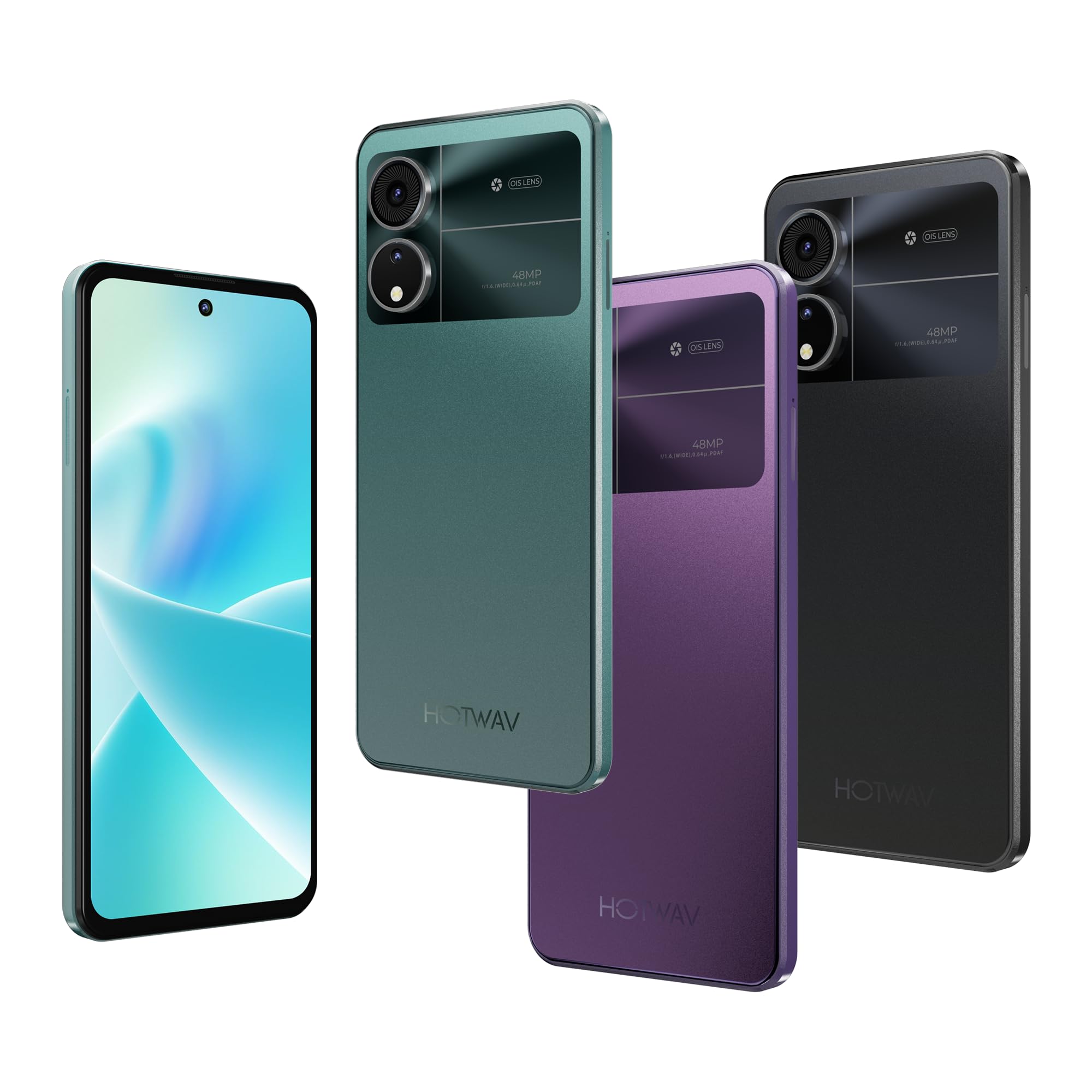 HOTWAV NOTE12 2024 telefon komórkowy bez umowy: smartfon z systemem Android 14 Octa Core 16 GB + 128 GB / 1 TB z możliwością rozszerzenia, wyświetlacz HD+ 6,8" 5160 mAh, aparat 48 MP + 16 MP, Dual SIM
