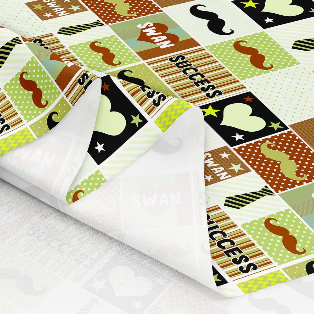 Wasabi grüner Gentleman Stoffe zum Nähen 460x150cm DIY Stoffe Zum Nähen
