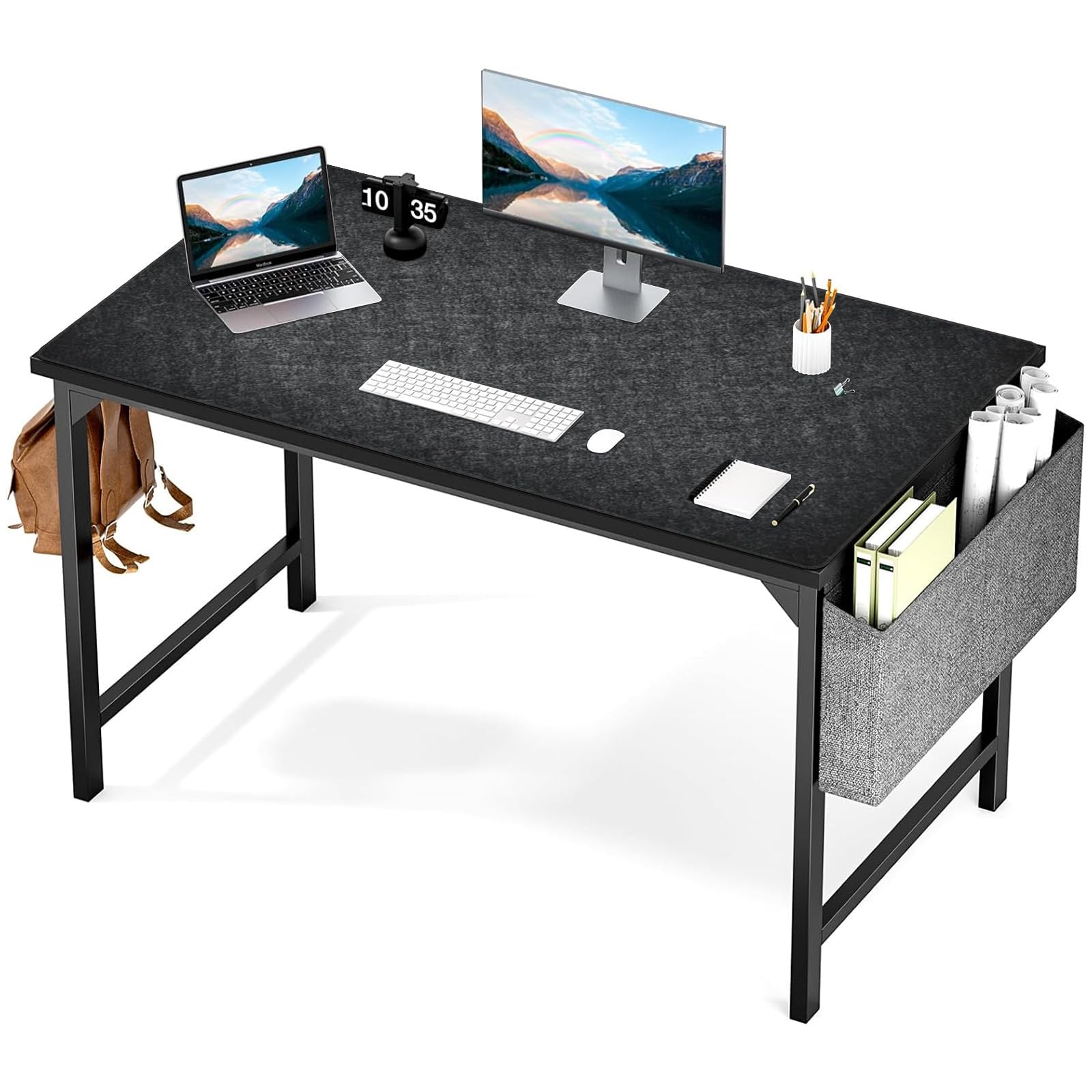 AQQA Tappetino per mouse oversize 3XL (122 x 61 cm), extra large, per videogiochi, per scrivania completa, grande tappetino per mouse con base in gomma antiscivolo, bordo cucito, tappetino da