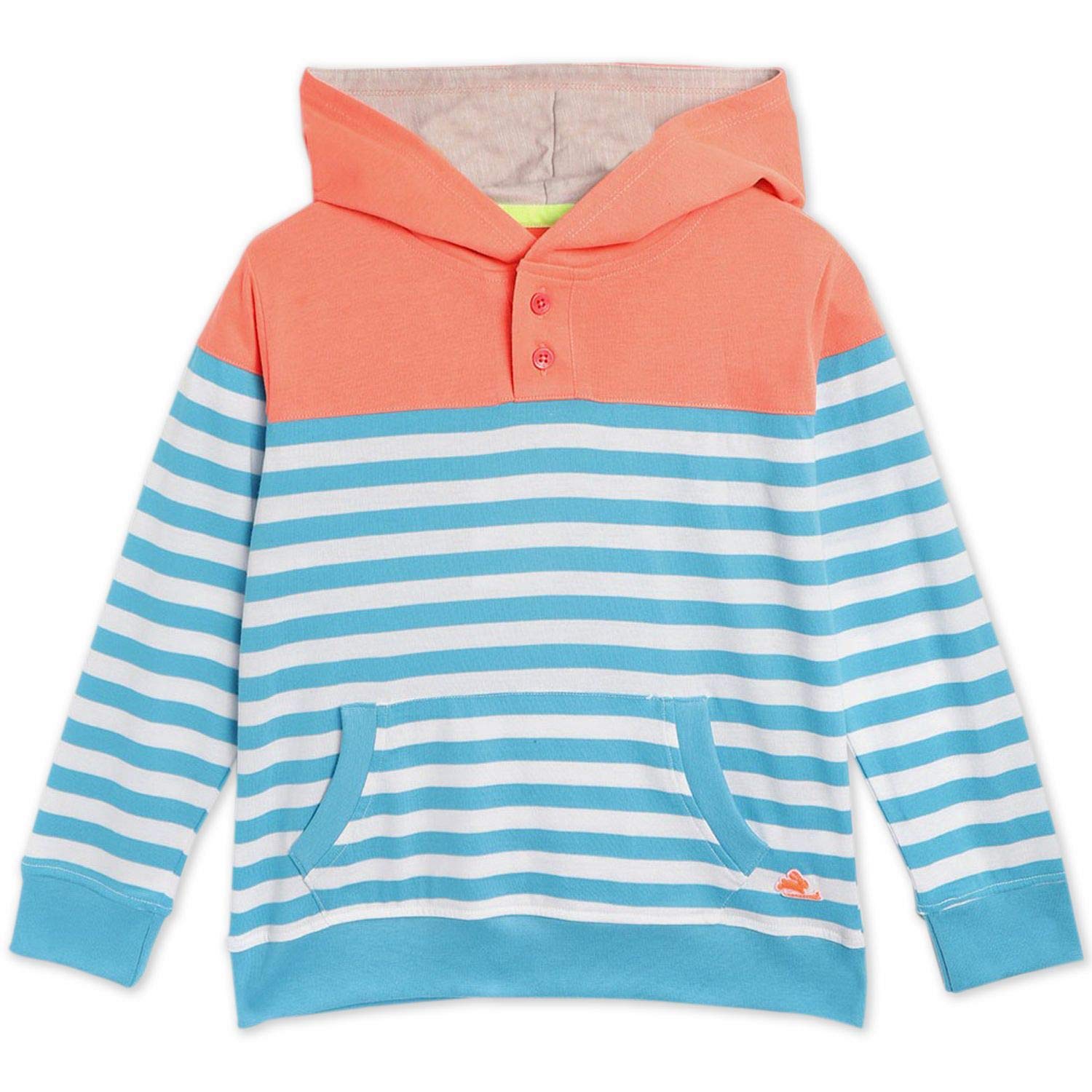 Cherry Crumble California Boy's Cotton Blend Hooded Neck Sweatshirt (CTWSG-SWSHT-6_1_Multicolor_10-11 Years)