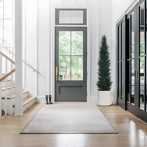 Miniatura 5 de Árboles topiarios artificiales de cedro de 5 pies, planta de cedro sintético en maceta en maceta de vivero, arbustos falsos para decoración de