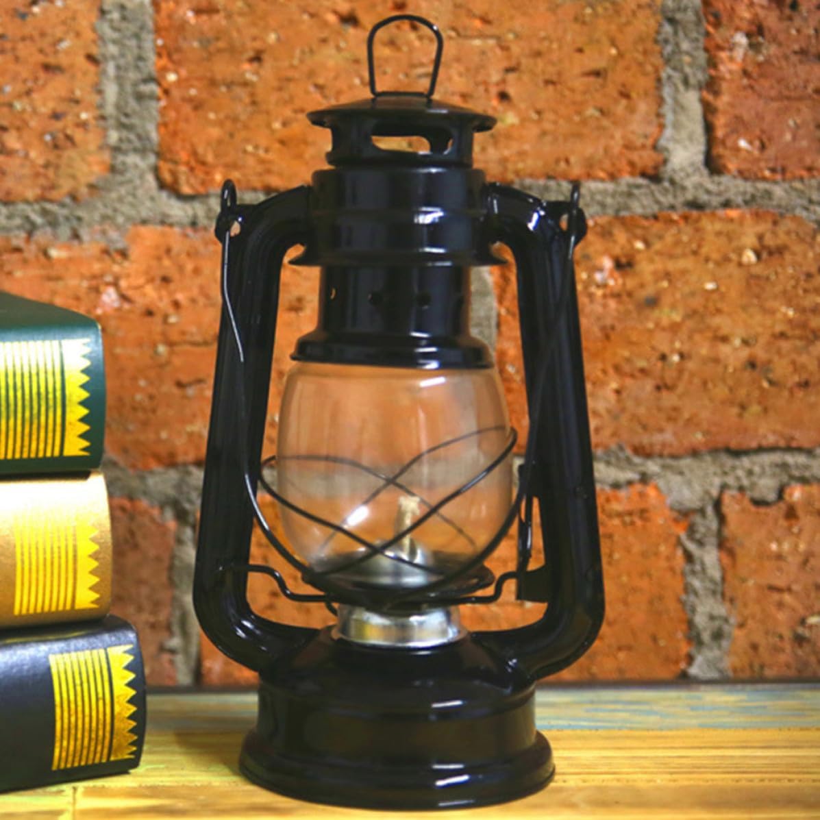 Vintage Iron Kerosene Lamp Portable 2pcs Windproof Tent Camping Light image 3