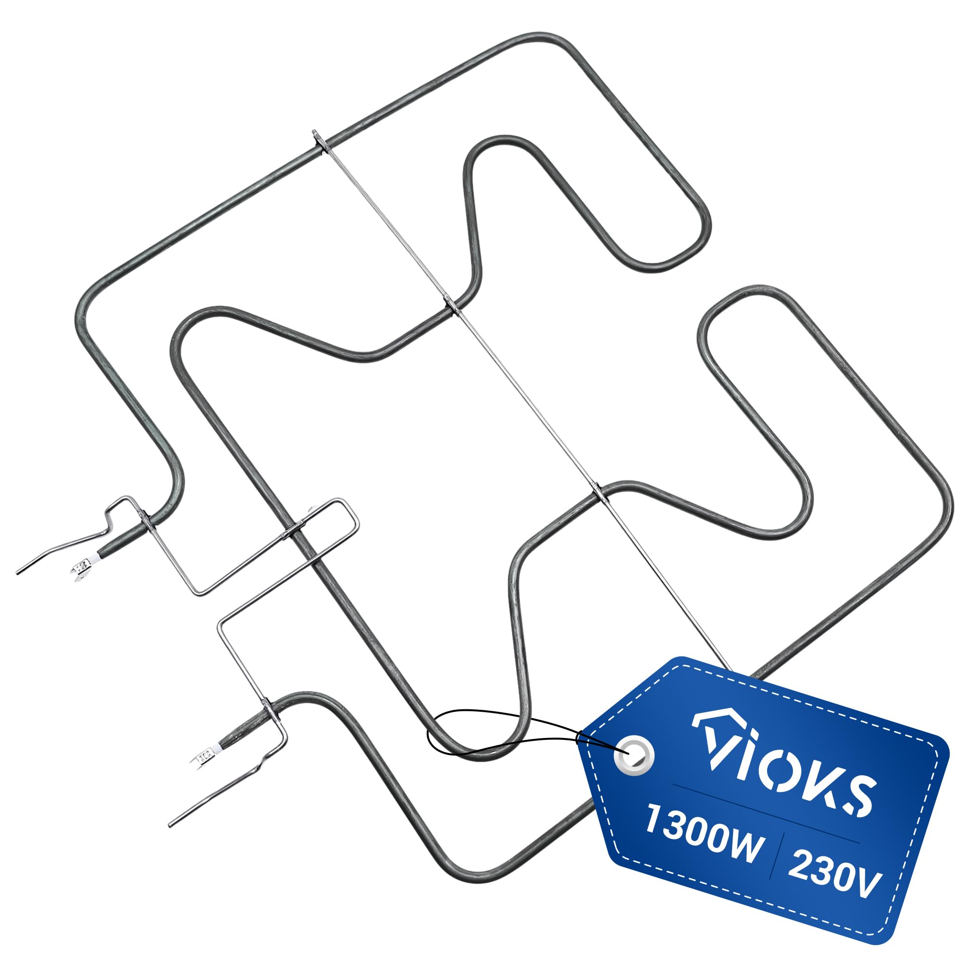 VIOKS Unterhitze Heizelement 230V 1300W Backofen Ersatz für Bosch 682466 | Heizung Backofenheizung, Ersatz für Balay Constructa Siemеns 00682466 Irca 2054R730 1R0D971001, Unten, Herd Ofen