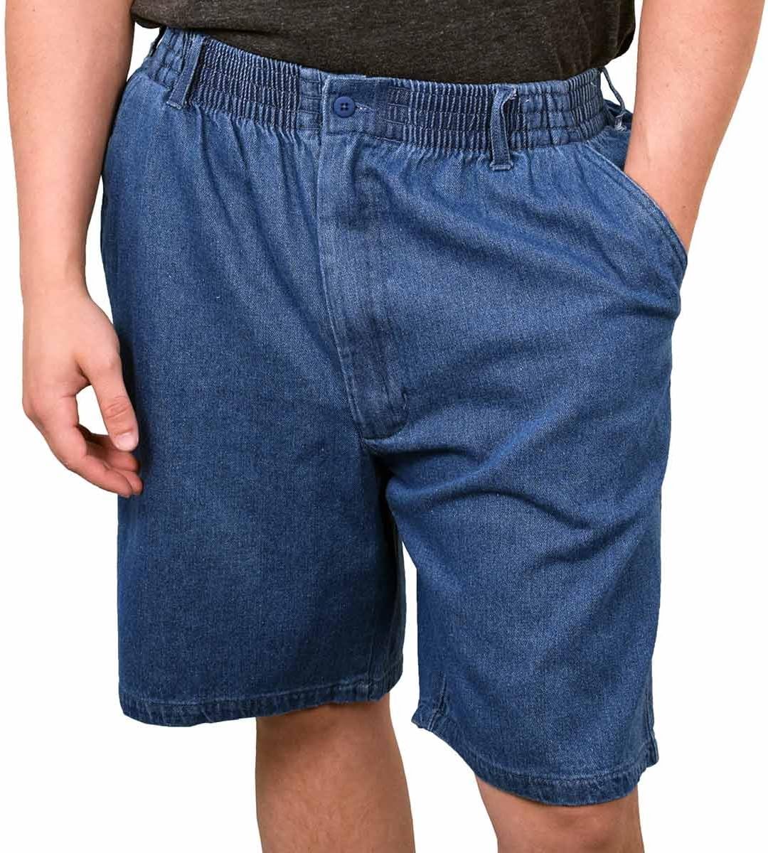 Full Elastic Denim Short - 5311