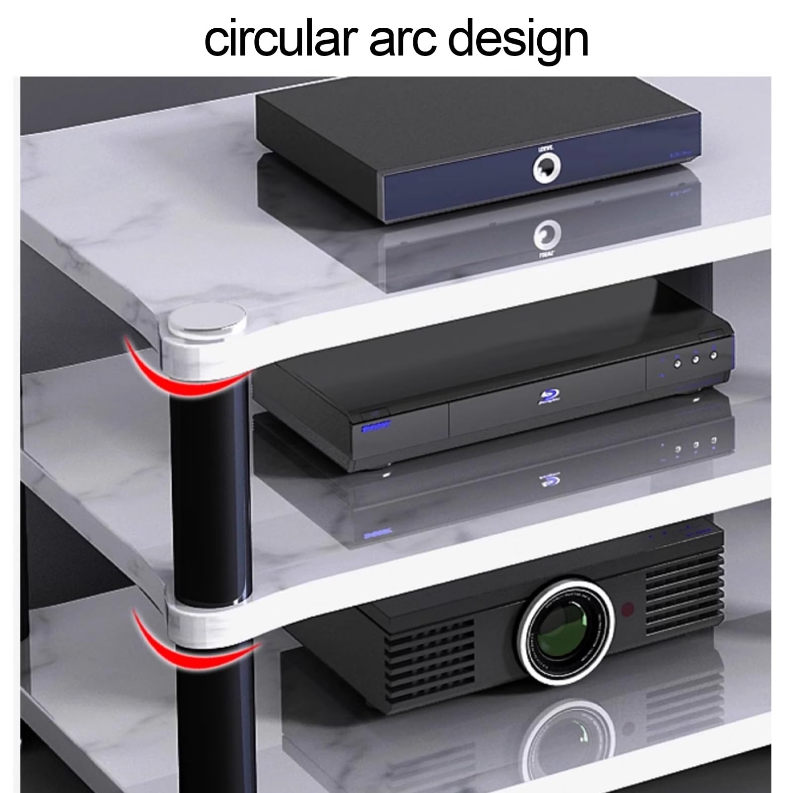 Moderno supporto per dischi in vinile, elegante armadietto per ufficio, soggiorno e studio di registrazione, nero, 120 x 48 x 54 cm, soluzione perfetta per gli amanti della musica
