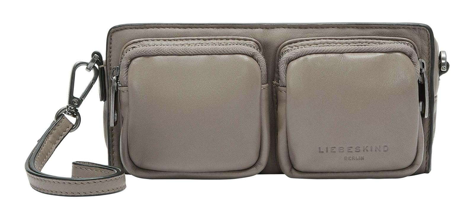 LIEBESKIND BERLIN wristlet Maia Pochette Bag Neutral Gray taupe