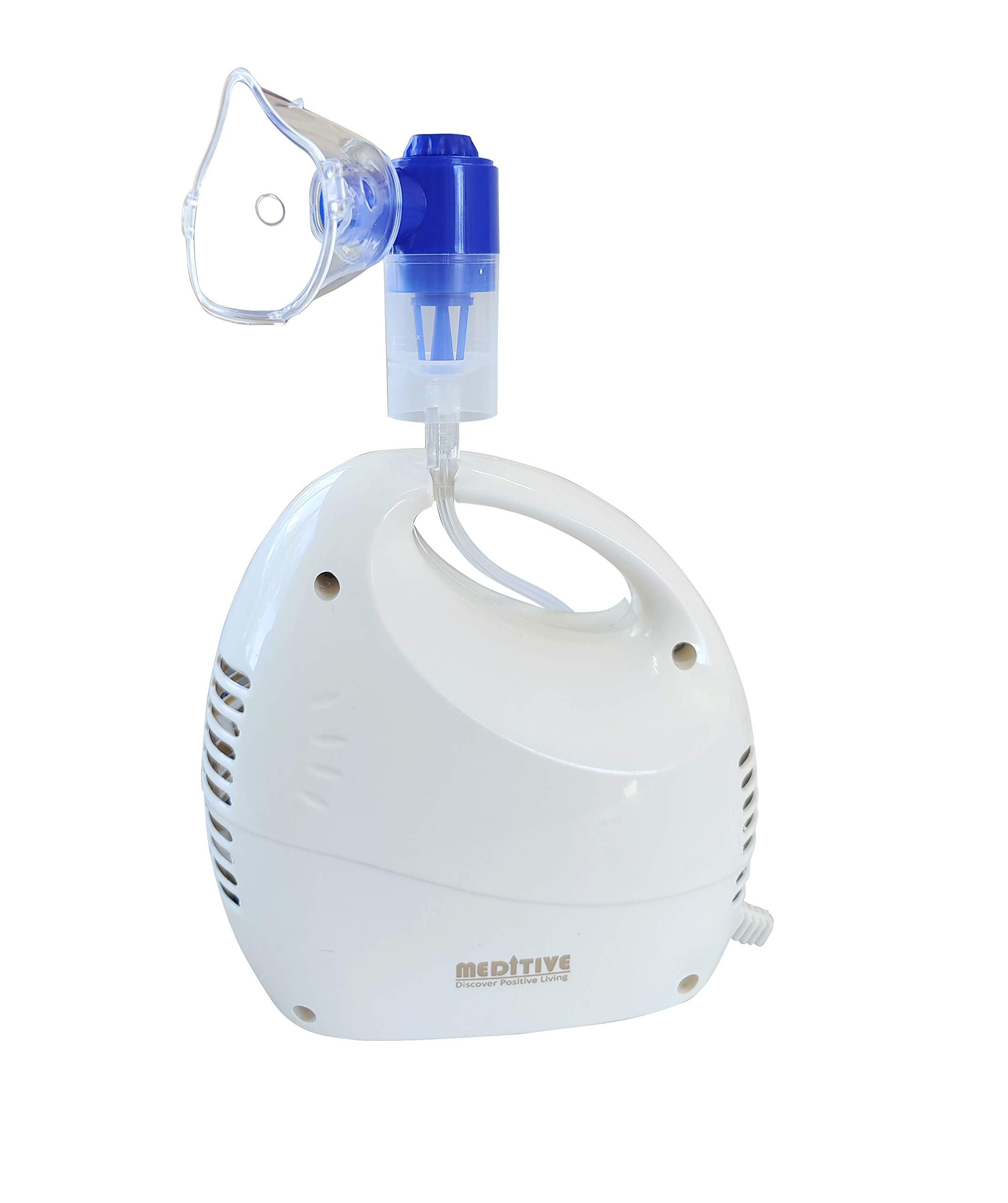 MEDITIVE Respiratory Piston Compressor Nebulizer Inhaler with Handle and All Accessories Included (B07KN3FCG7) Amazon Price History, Amazon Price Tracker