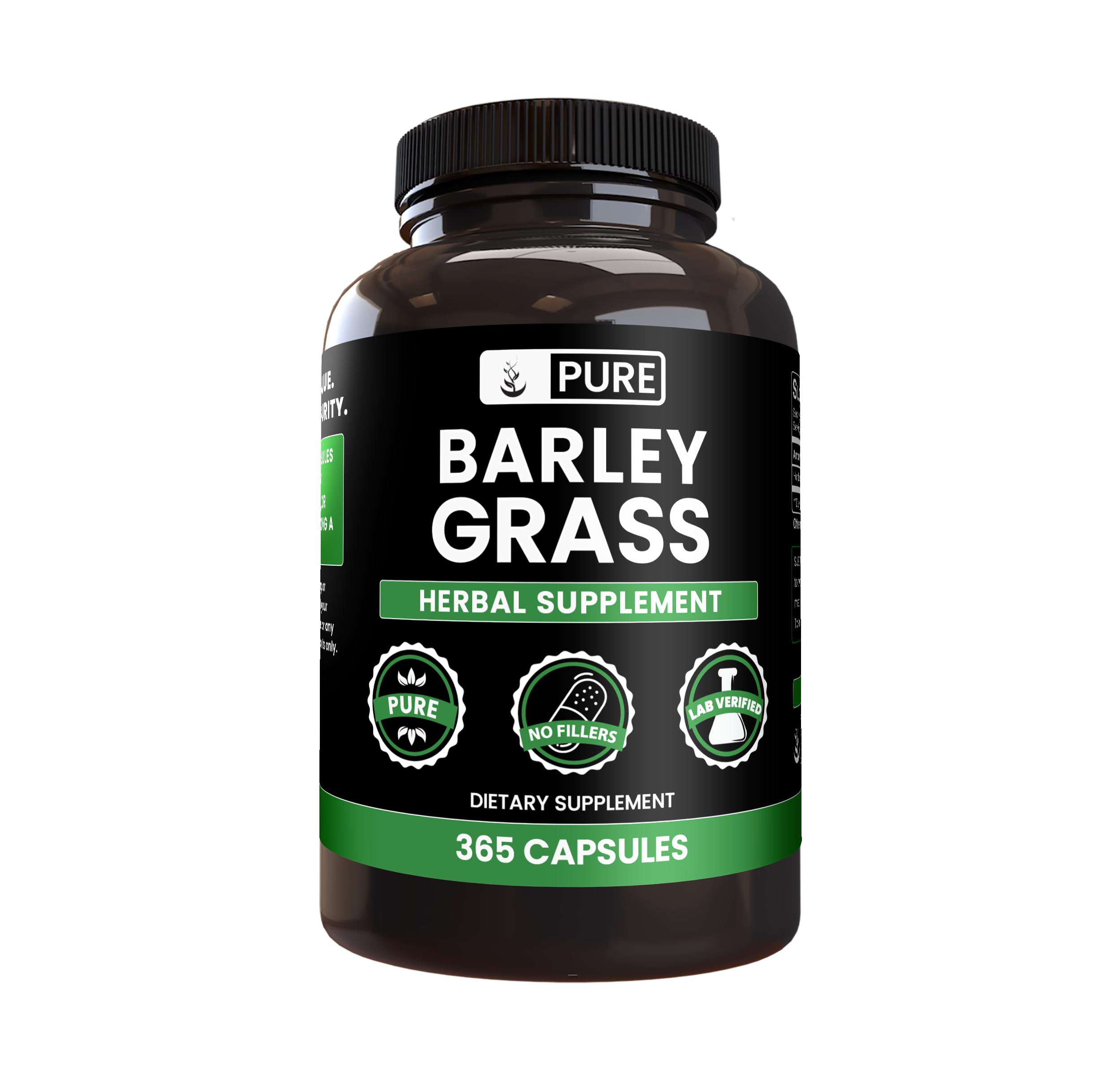 Pure Original Ingredients Barley Grass Capsules