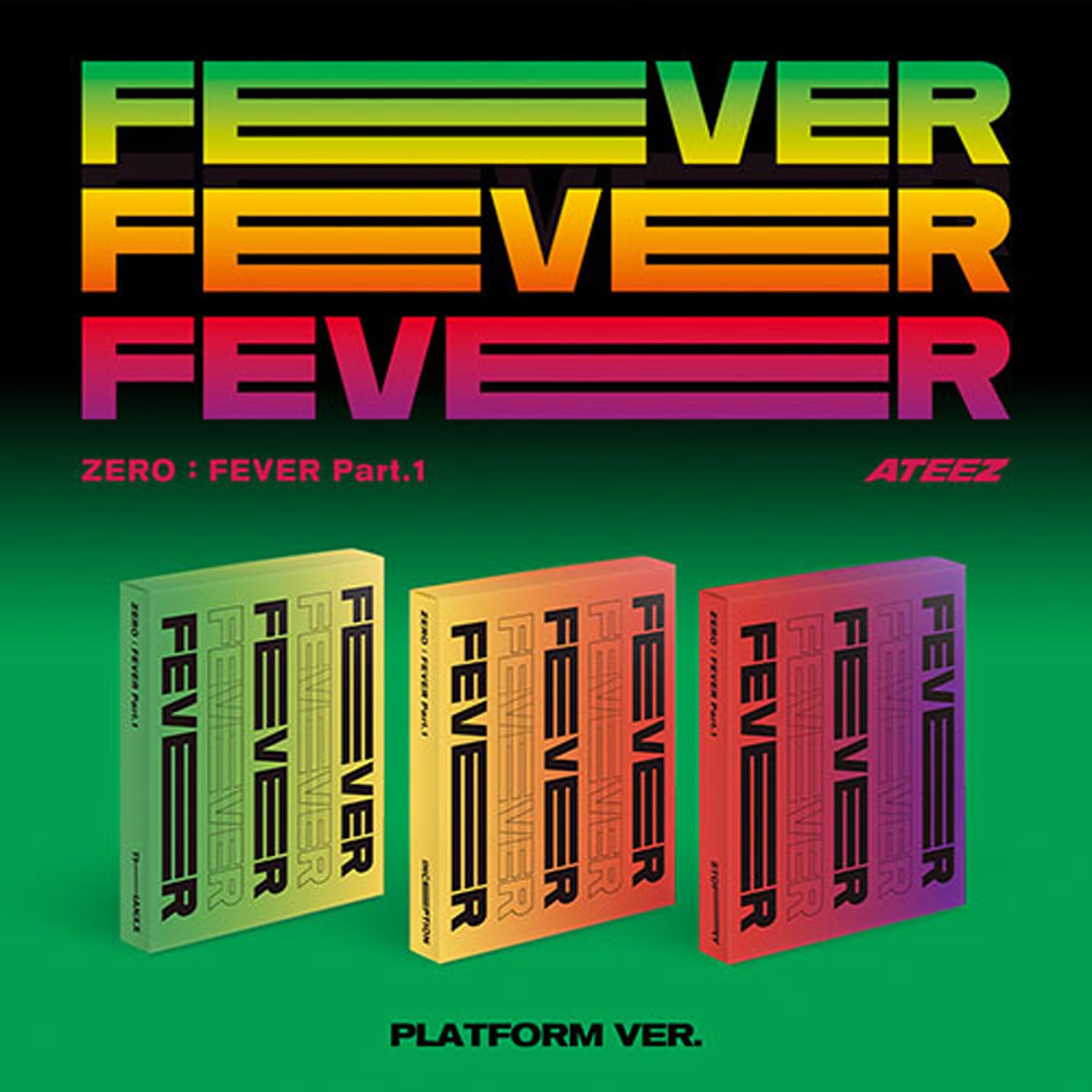 ZERO : FEVER Part.1 (PLATFORM Ver. / Random) Mini Card (QR Type) + Photocard + 2 Pin Badges + 4 Extra Photocards Official K-POP Sealed Album - Image 2