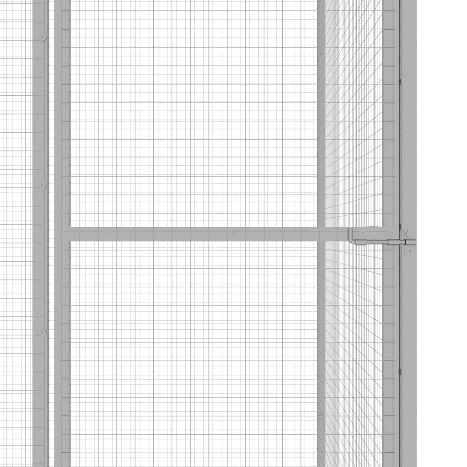 ShGaxin Gabbia per Gatti 3x1,5x2,5 m in Acciaio Zincato,Articoli per Animali,Animali Domestici - Articoli,Articoli per Animali di Piccola Taglia,Habitat/Gabbie Piccoli Animali(SPU:146360)