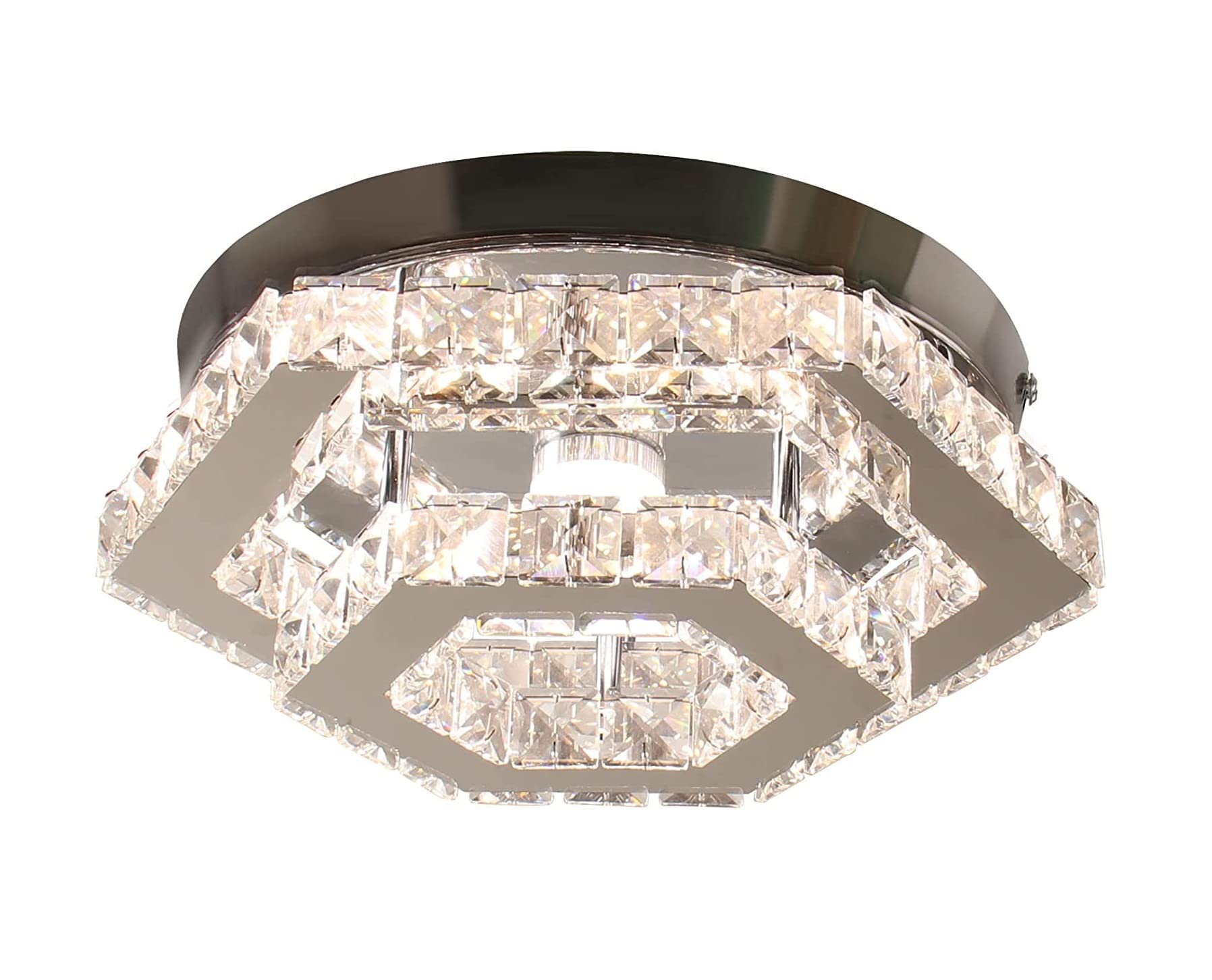 Dimmable Crystal Chandelier - Multicolor Living Room Light -11 Dimmable Crystal Chandelier - Multicolor Living Room Light -11