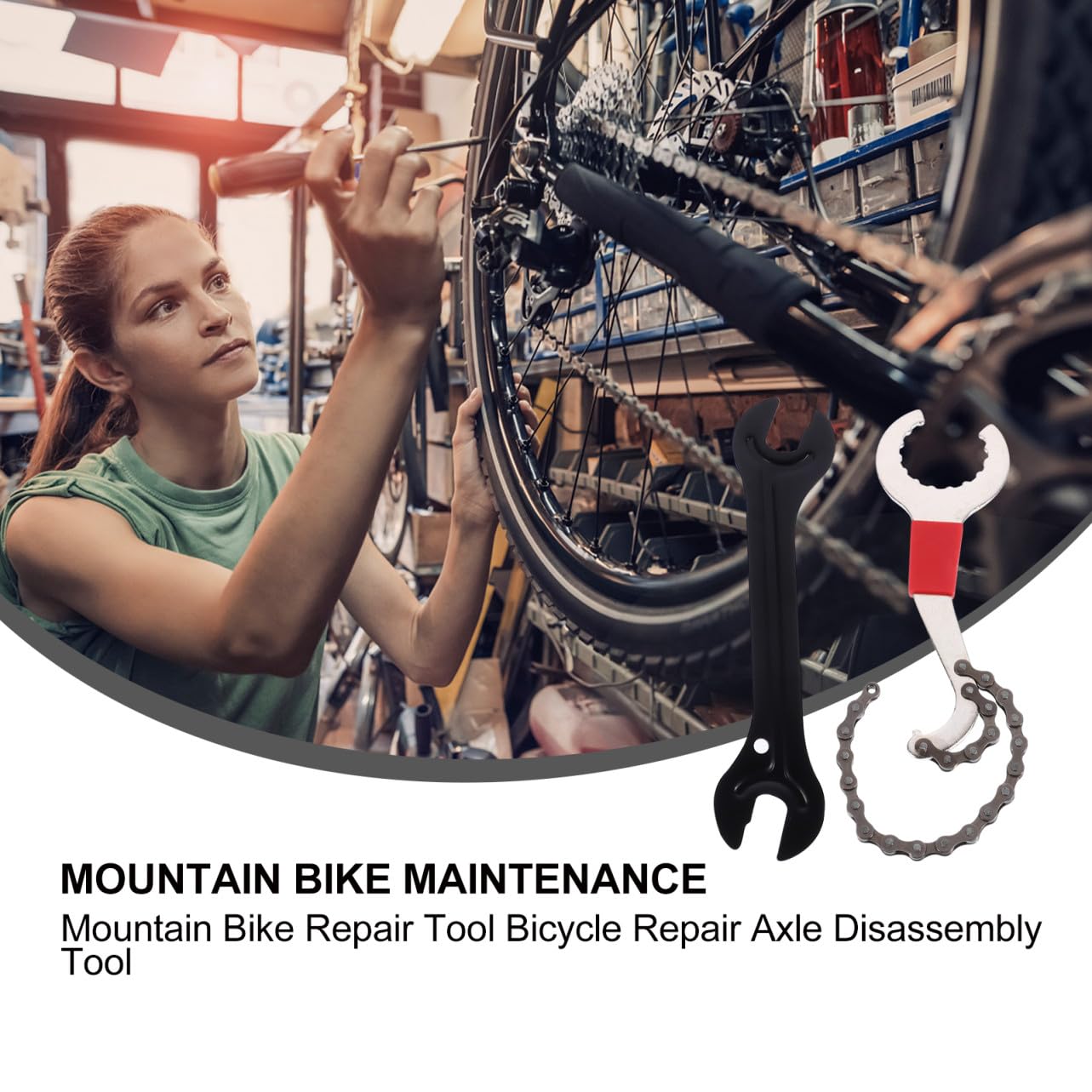 POPETPOP Estrattore per Guarnitura in Metallo Attrezzo per Estrazione Pedivella Dispositivo per Movimento Centrale Scanalato Denti Adatto Biciclette da Strada Mountain Bike e Corsa