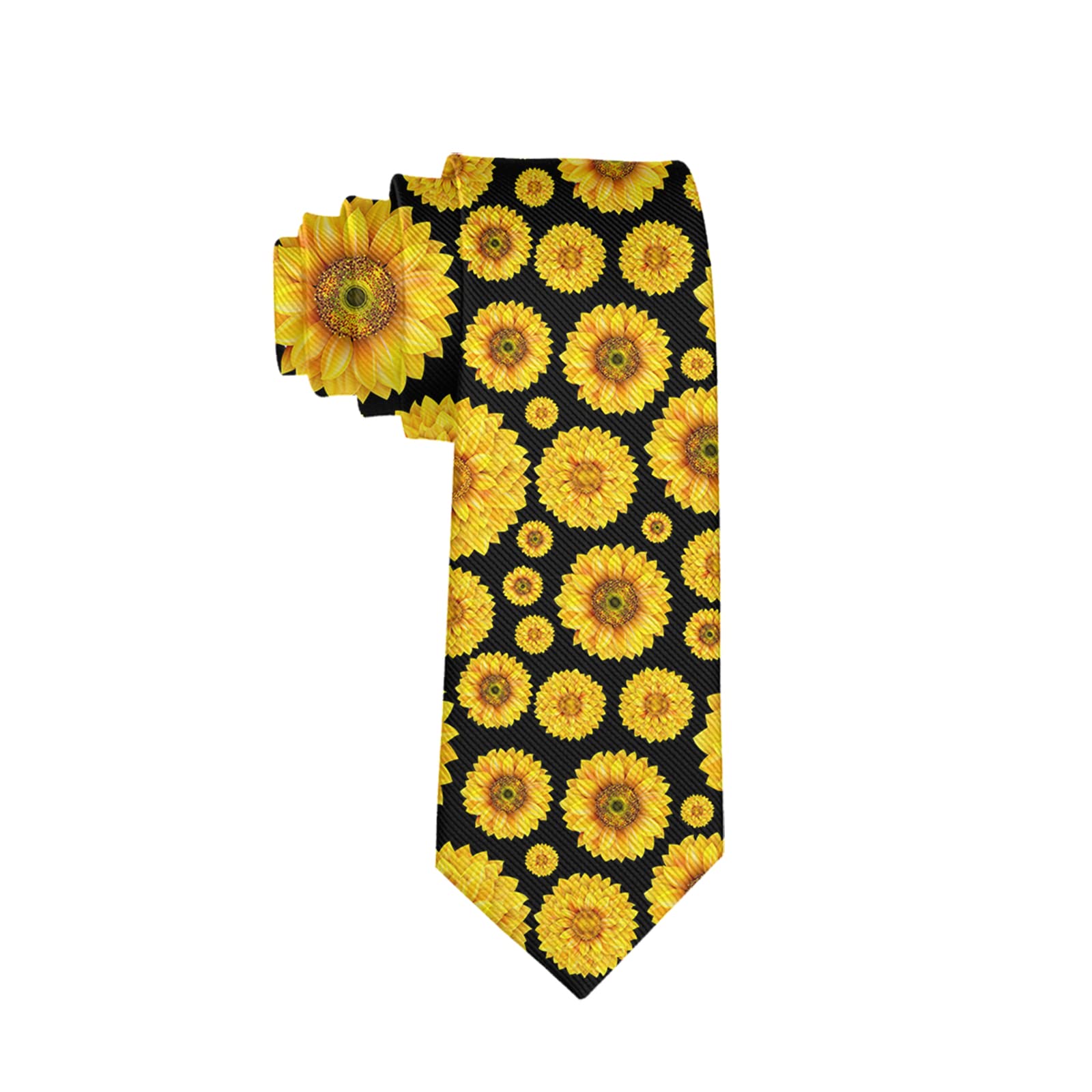 YEAHSPACE Floral Ties For Men-Snakes and pink Flowers floral