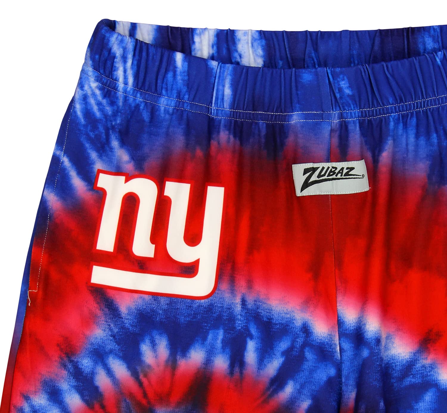 Zubaz Men's NFL Tie Dye Pants, New York Giants, Large
