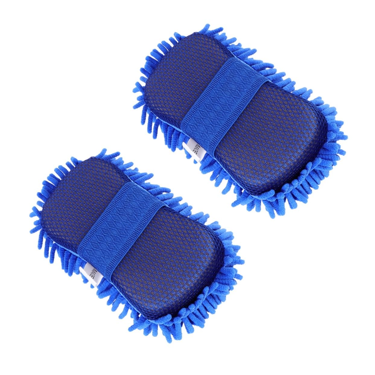 PRETYZOOM 3 Set Guanto Per Lavaggio Auto Strumento Pulizia Per Auto Microfibra Per Pulizia E Sicura Adatti Tutti Tipi Veicoli Facile Da Usare E Resistente Ai Danni 2 Pezzi*3