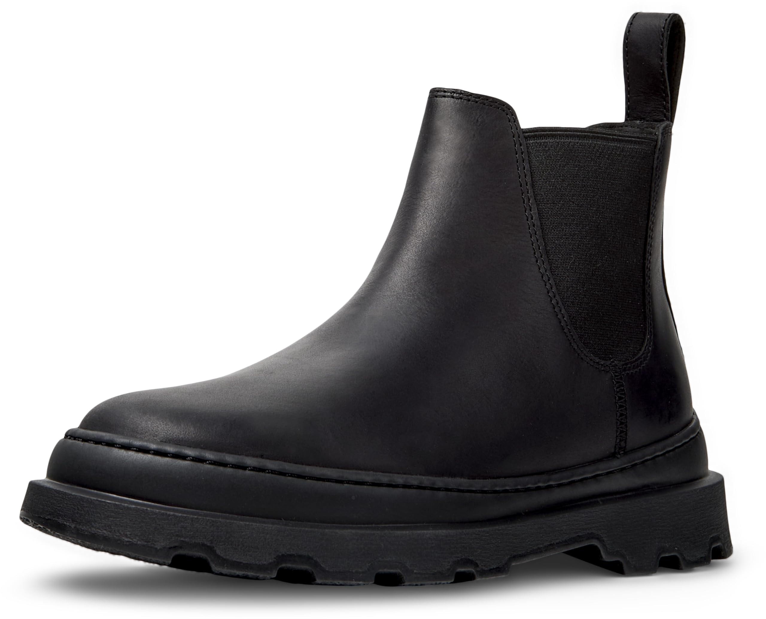 Camper Women's Brutus+ K400818 Chelsea Bootie, Black 001, 37 EU, Black 001, 5 UK