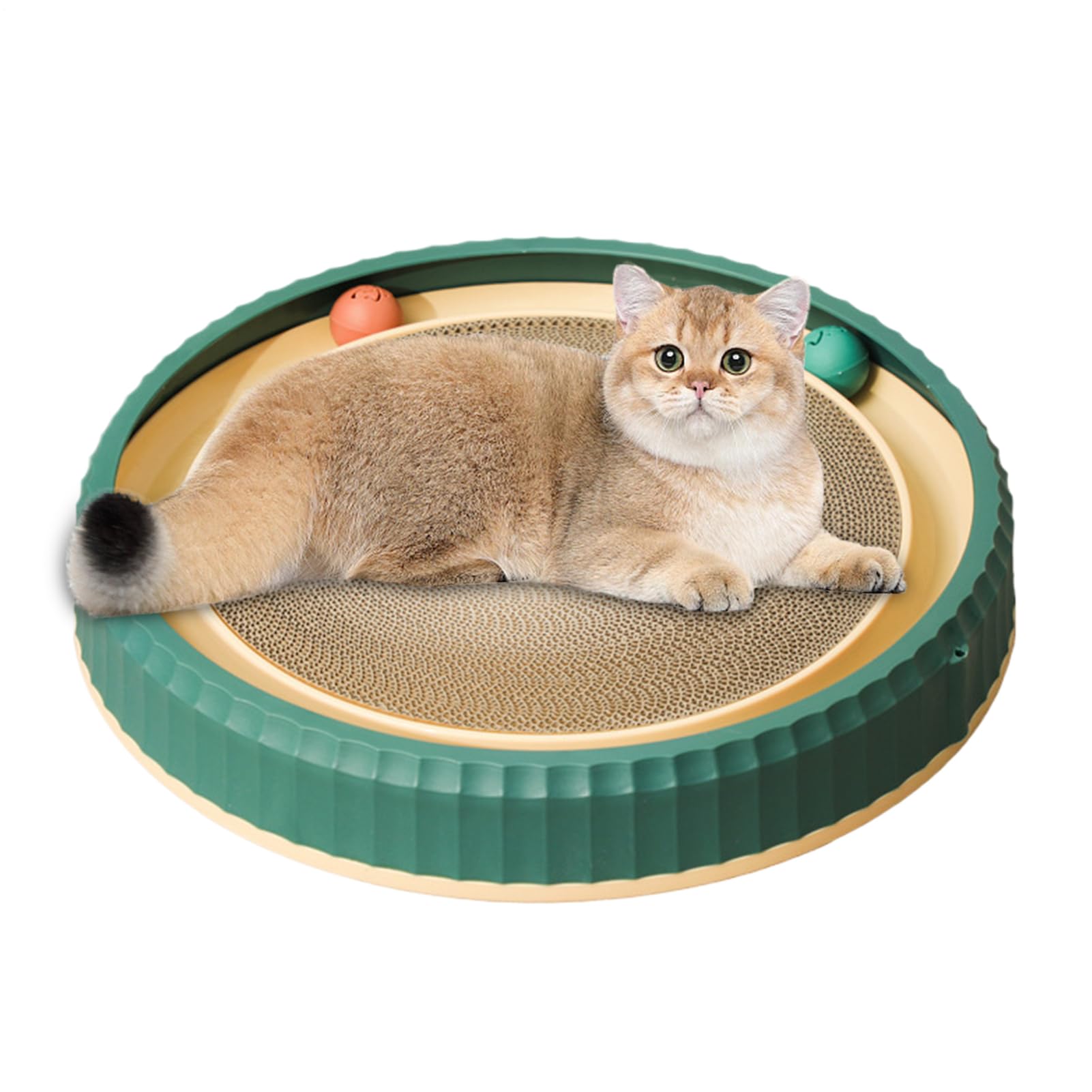 Griffoir en carton circulaire pour chatons et félins