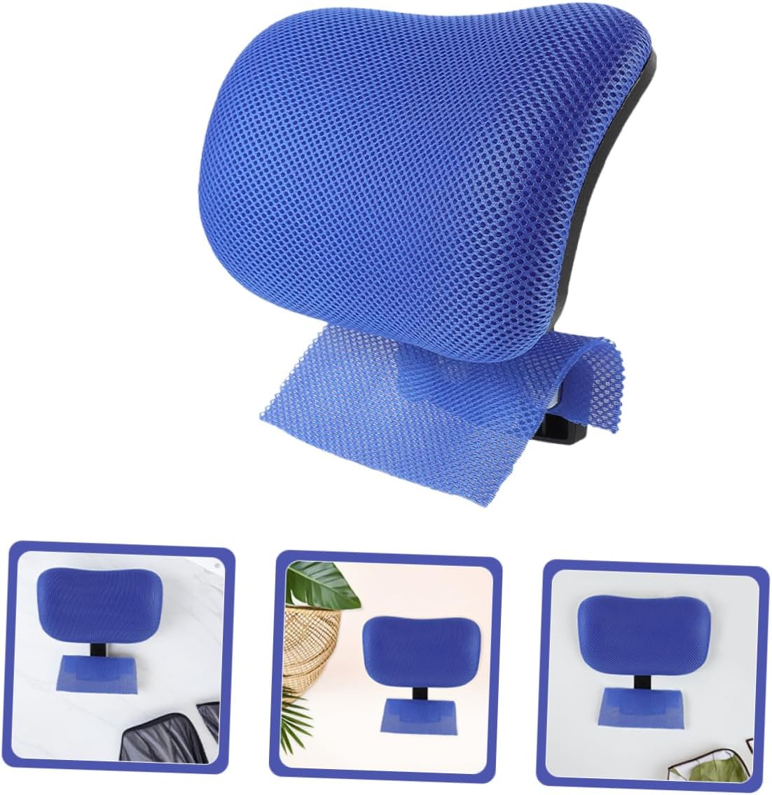 Cabilock Adjustable Height Angle Seat Back Raiser for Office Chair Headrest Pillow Neck Protection