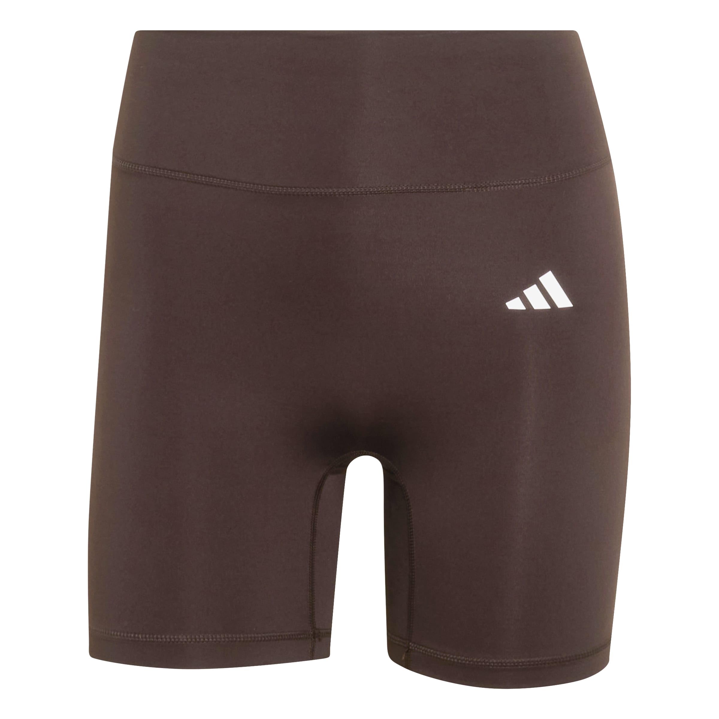 adidas Women's Optime Essentials Workout Short Leggings Tights, Aurora Coffee, M