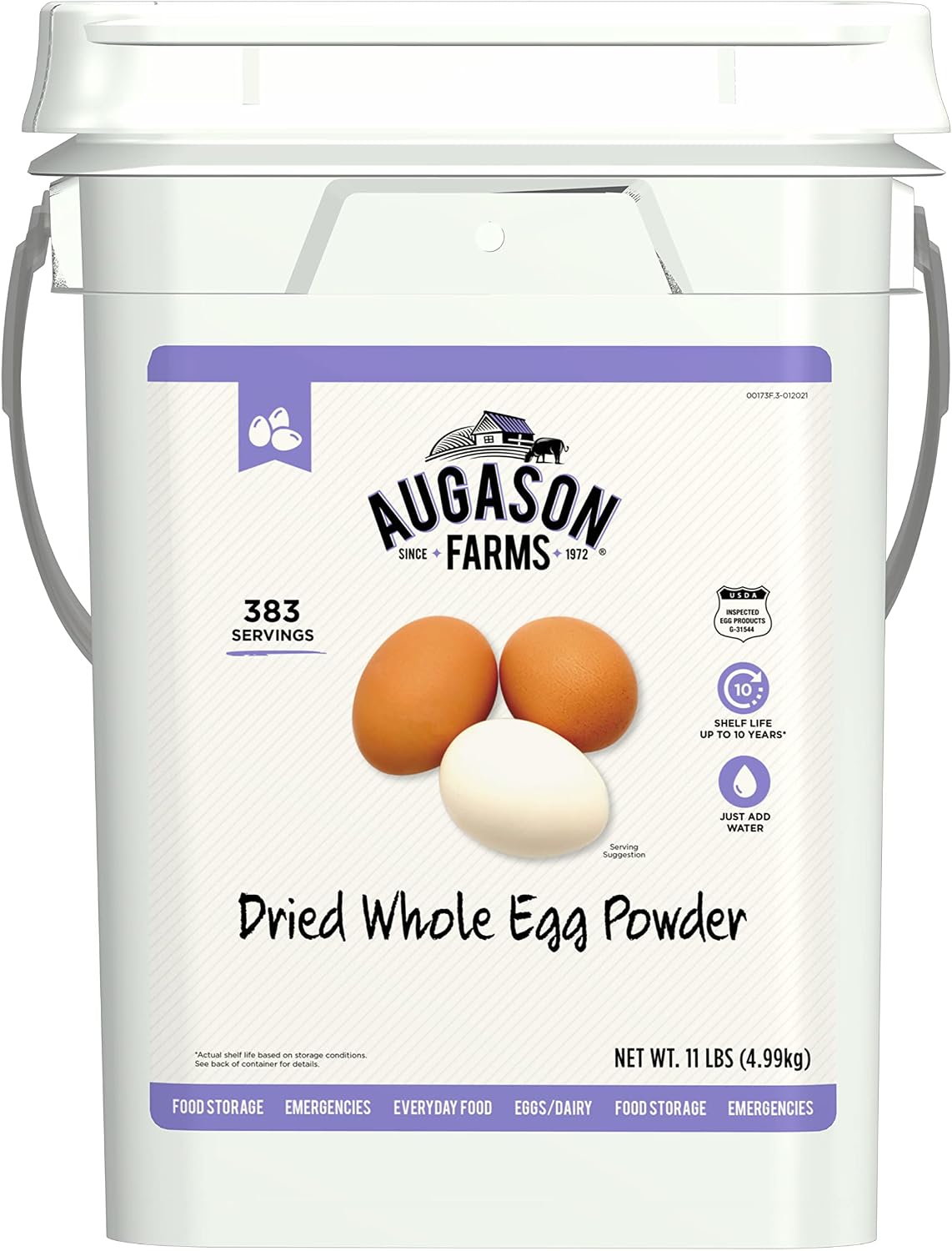 Augason Farms Dried Whole Egg Powder