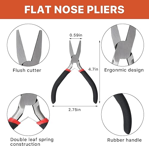 Miniatura 4 de Worldity Kit de herramientas de 10 modelos de metal, juego de herramientas de metal para bricolaje, incluye herramientas de asistencia de flexión en