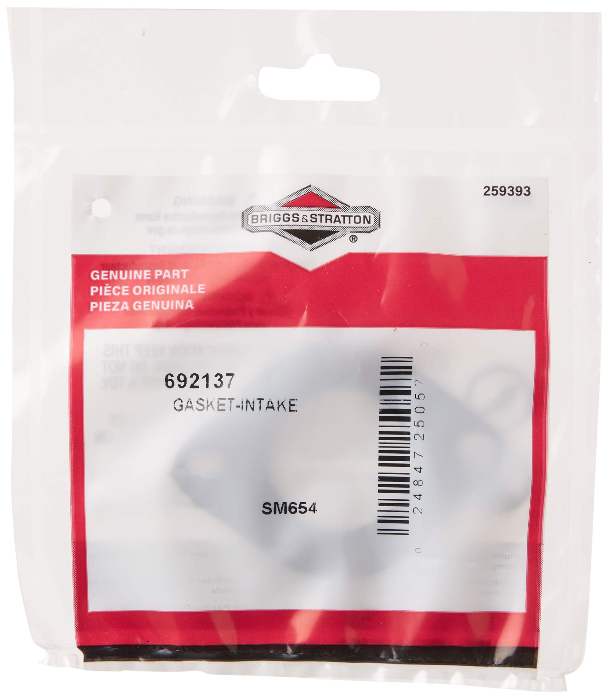Amazon.com: Briggs & Stratton 692137 Intake Gasket Replacement for 