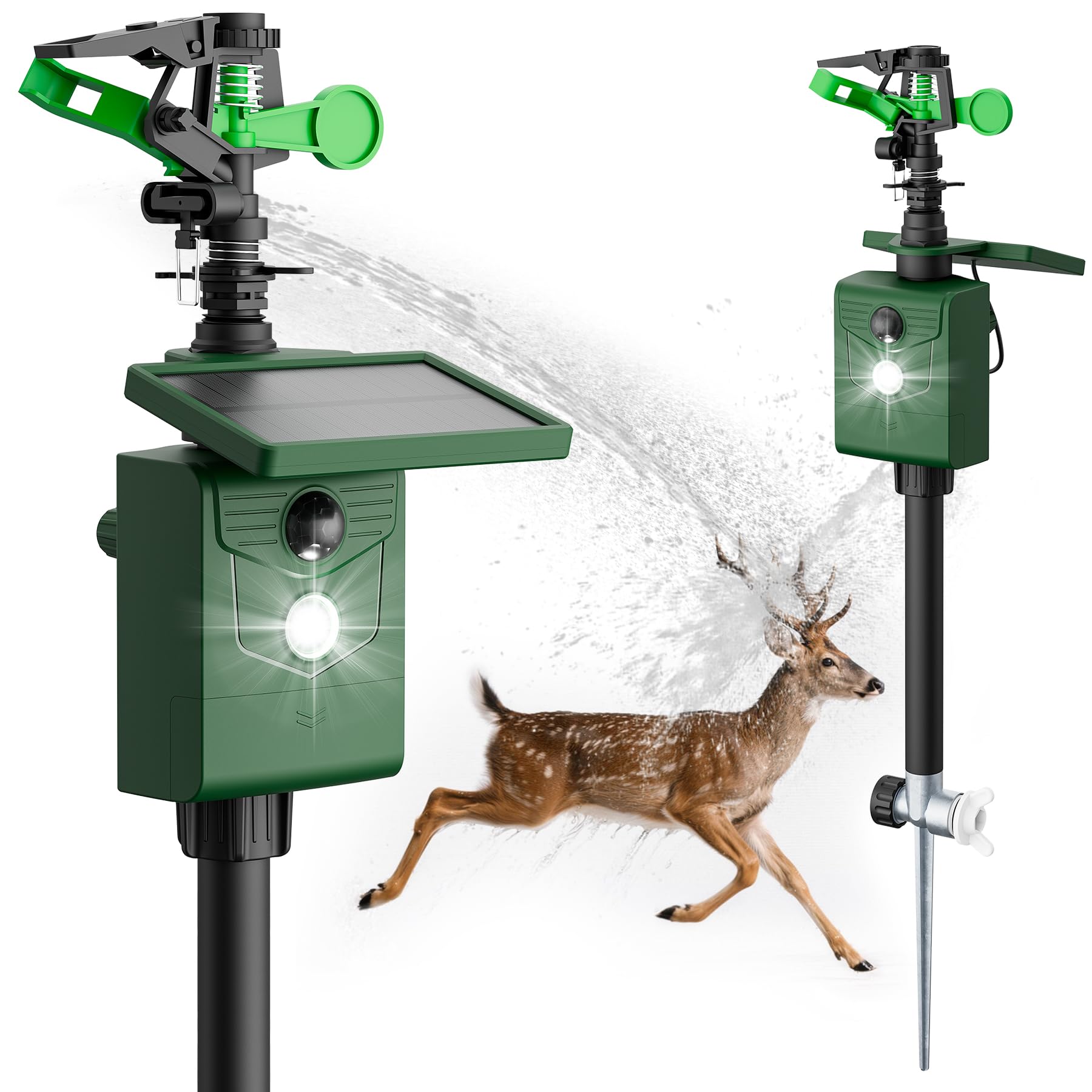 G-Jyuncyou 2-Pack Solar Sprinkler