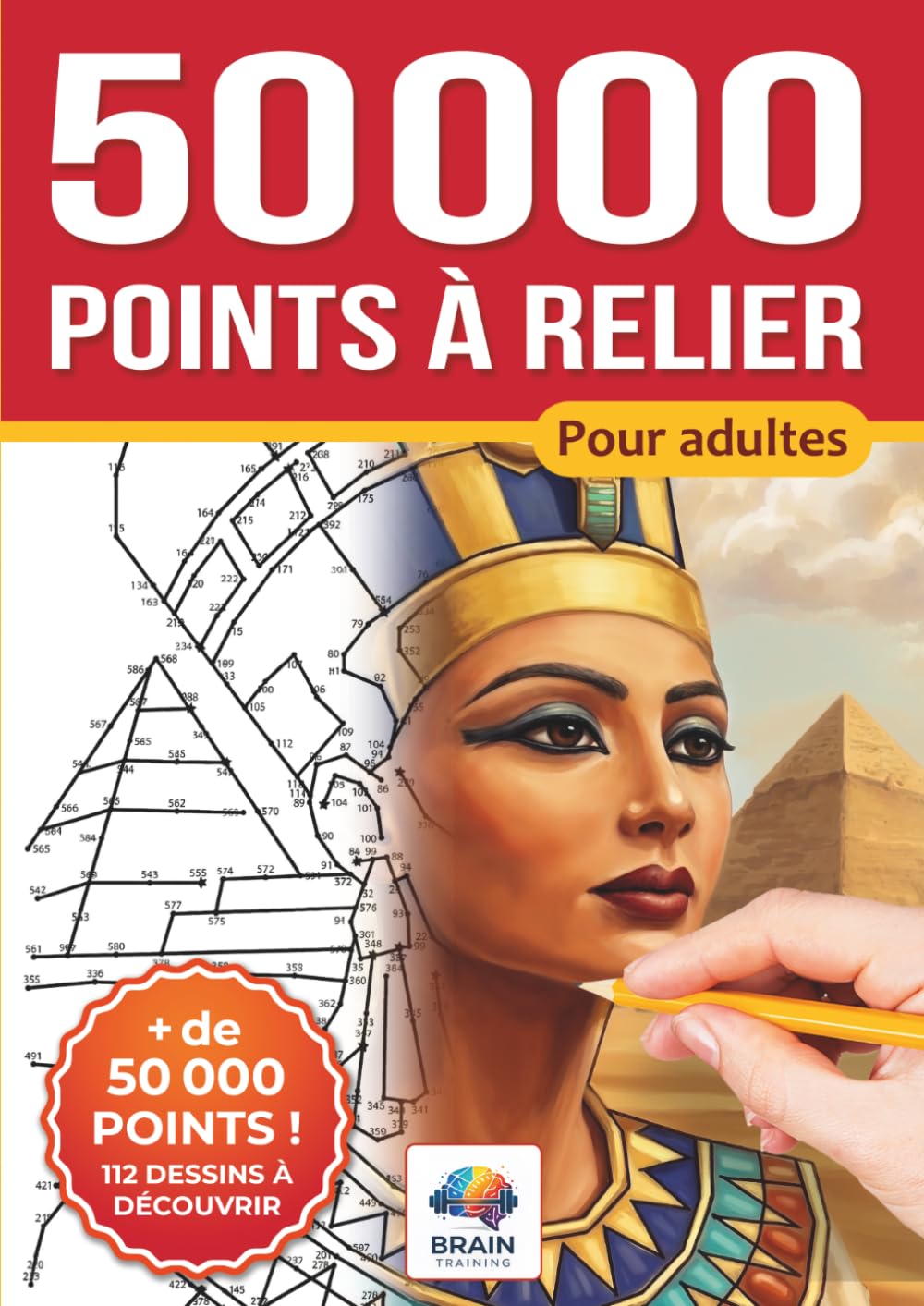 50 000 points à relier pour adultes: 112 dessins à compléter