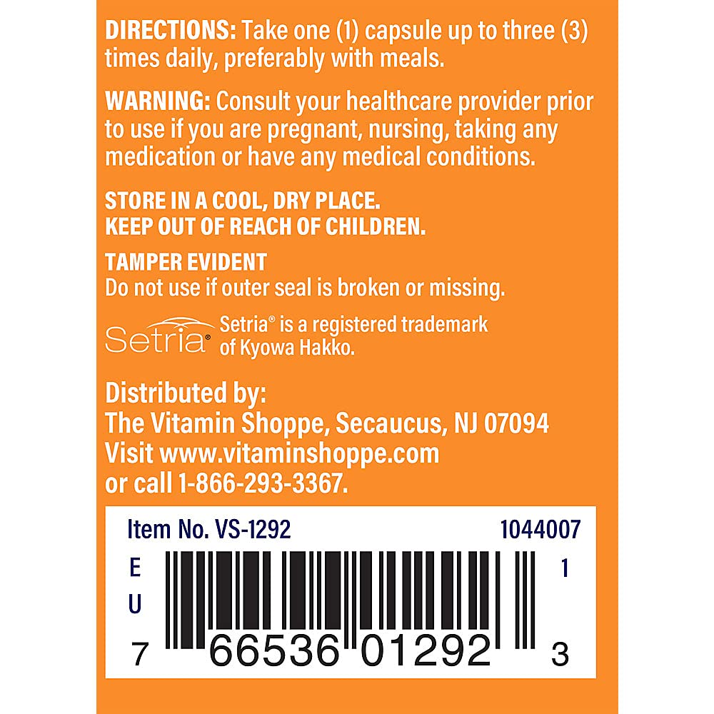 l glutathione vitamin shoppe NAC (N-Acetyl-L-Cysteine) IS AVAILABLE AT THE SHOPPE, NAC is a powerful antioxidant that acts as a precursor to your body's master antioxidant, glutathione! NAC can positively impact your L-Glutathione (Reduced), 500 mg, 120
