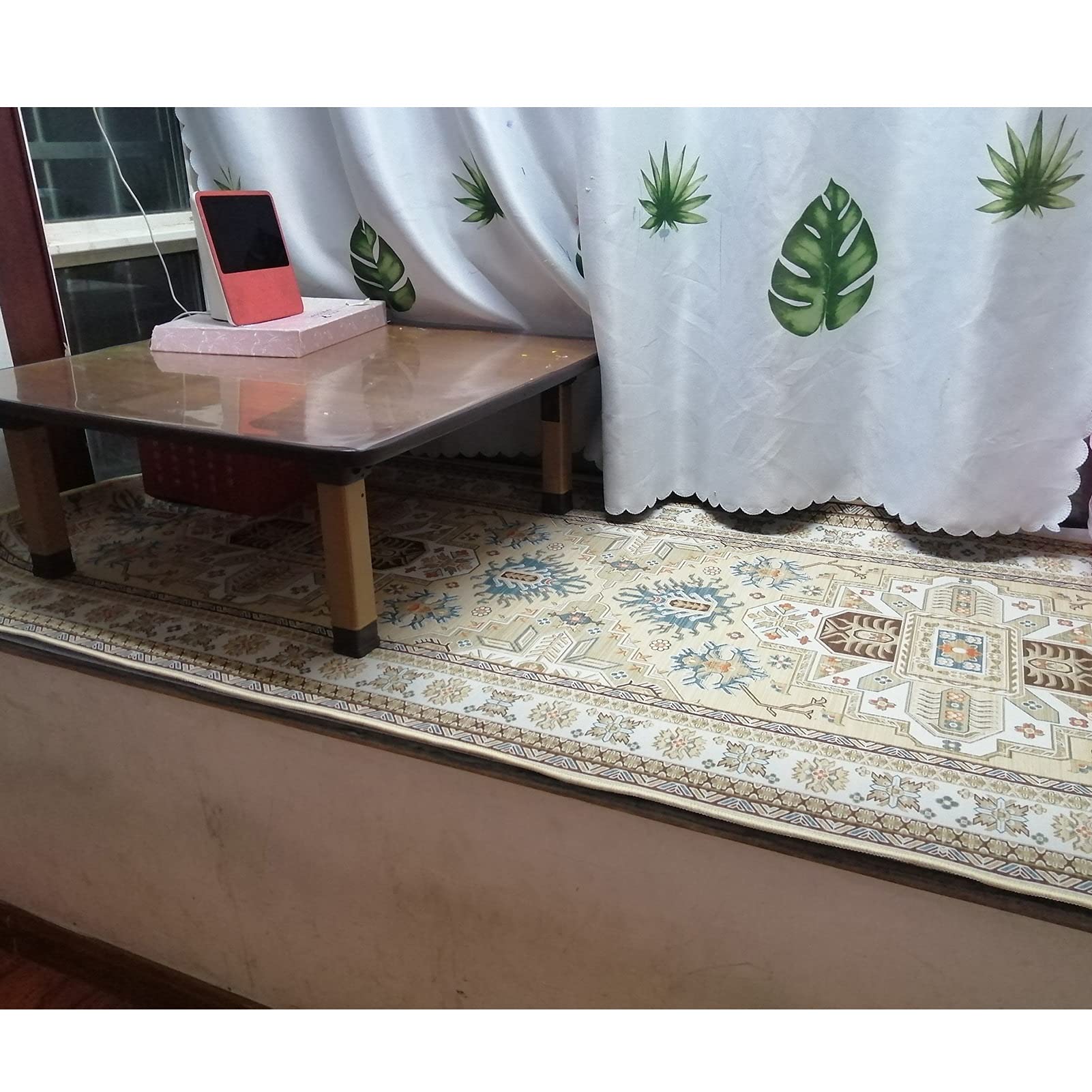 Tappeto Lungo Per Corridoio, Morbido E Lavabile, Dimensioni Personalizzabili (es. 100x600 Cm), Tessuto Poliestere/cotone, Antiscivolo, Design Vintage