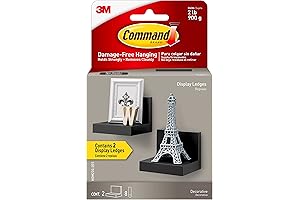 Command Damage-Free Renter Friendly Floating Wall Shelves