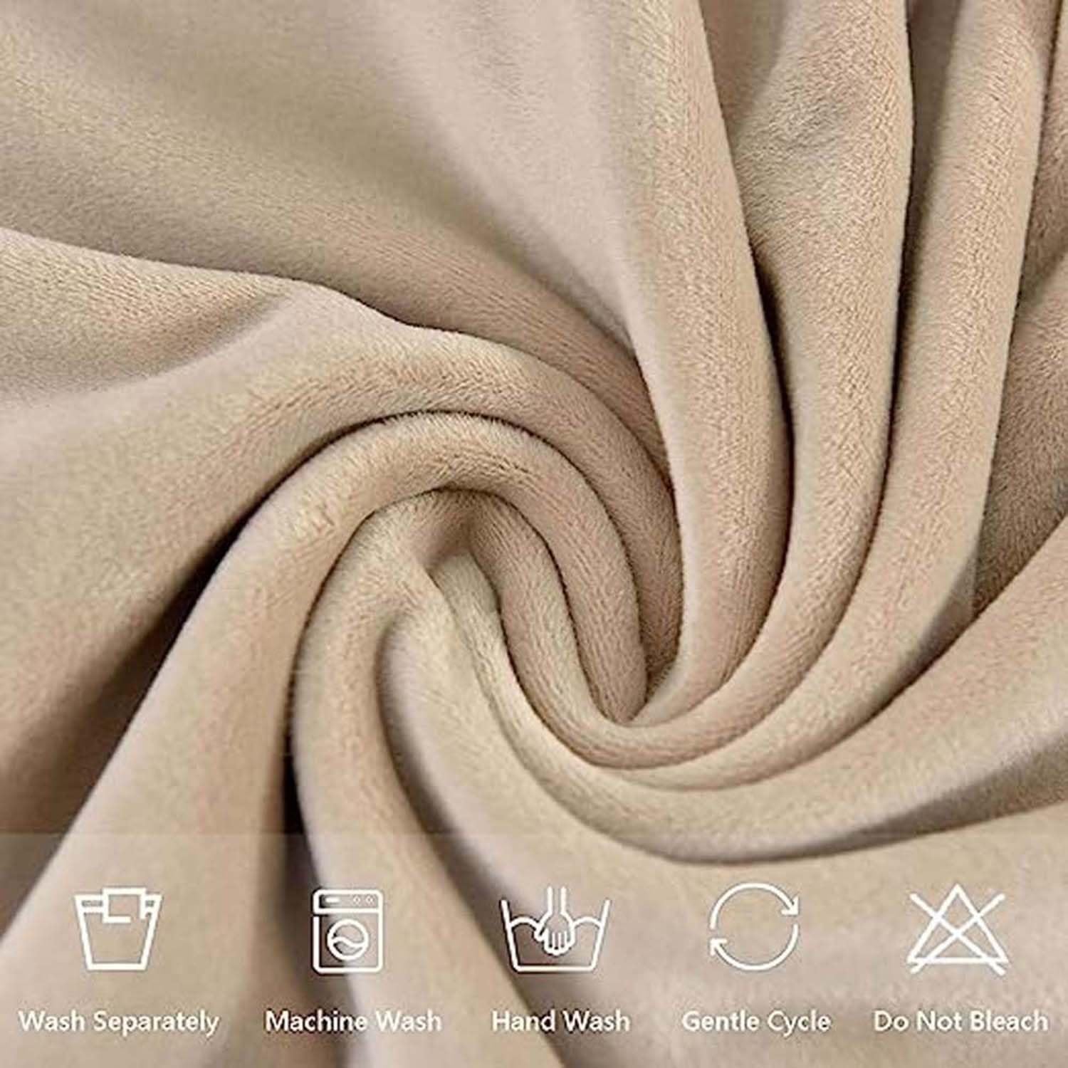 Hoowarm Elasticizzato Copri Pouf ,Rotondo/Quadrato Fodera Poggiapiedi - 4