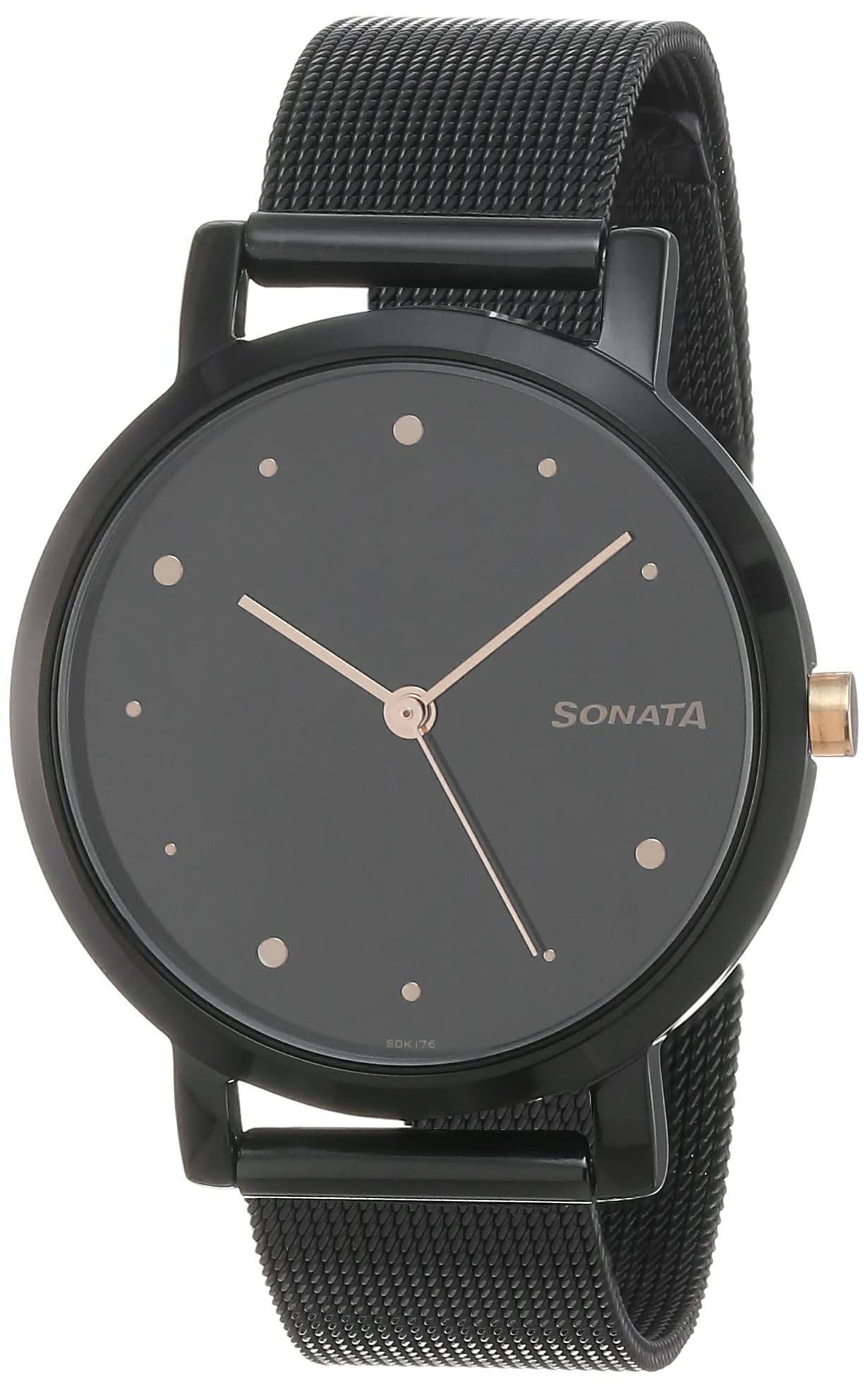 Sonata Onyx Analog Black Dial Womens Watch-NN8164KM01/NP8164KM01 (B08483SZWJ) Amazon Price History, Amazon Price Tracker
