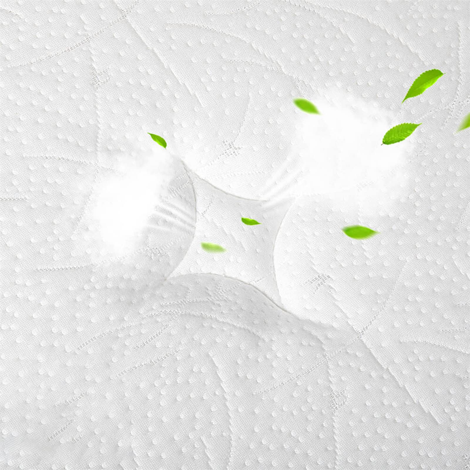 IZTOSS Matelas Mémoire de Forme 140x190 cm, 11 Zones Différenciées, Épaisseur 16 cm Matelas Confort