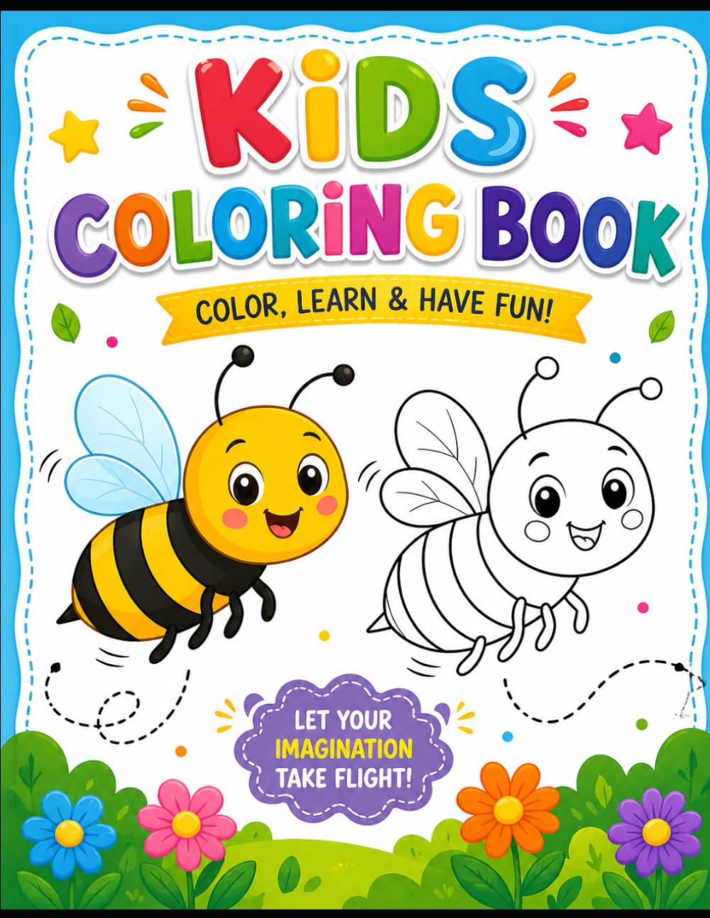 Cute Animals Coloring Book for Kids Ages 3-6: Fun and Easy Animal Coloring Pages for Toddlers and Preschoolers | Simple Farm, Jungle, Zoo for Boys and Girls
