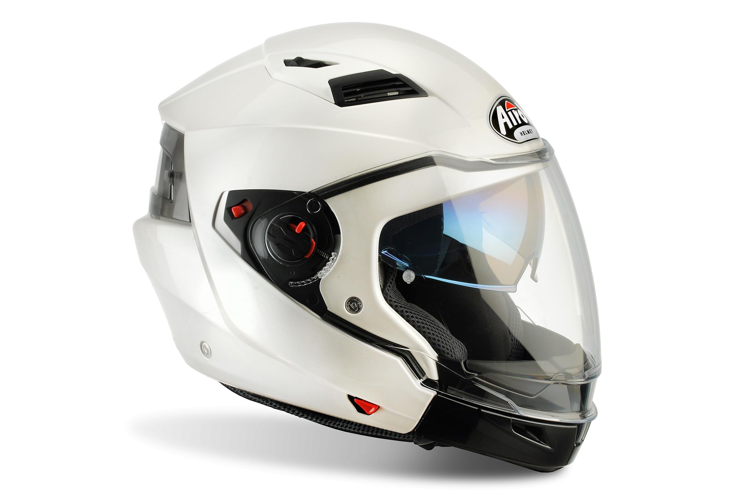 CASCO AIROH EXECUTIVE BIANCO LUCIDO M