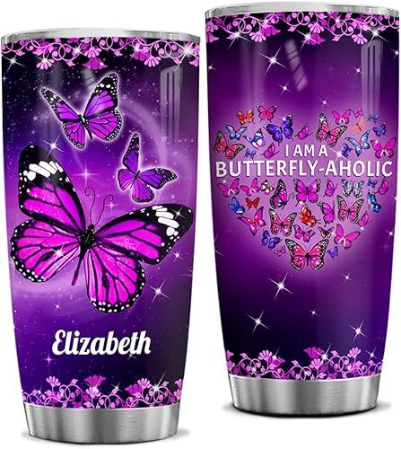 Vista 41 de Wassmin Vaso personalizado de caballo con tapa, 20 onzas, 30 onzas, joyería, caballos, acero inoxidable, doble pared, aislamiento al vacío, vasos