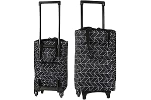 Ultra-Convenient Rolling Shopping Bag with Telescoping Handle