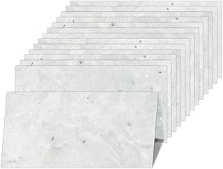 Mysflosy PVC Bodenbelag, Vinylboden selbstklebend wasserdicht, 61.0CM x 30.5CM DIY selbstklebende Fliesen für Küche, Badezimmer und Schlafzimmer, 12 Stück, Abdeckung 2,23 m²