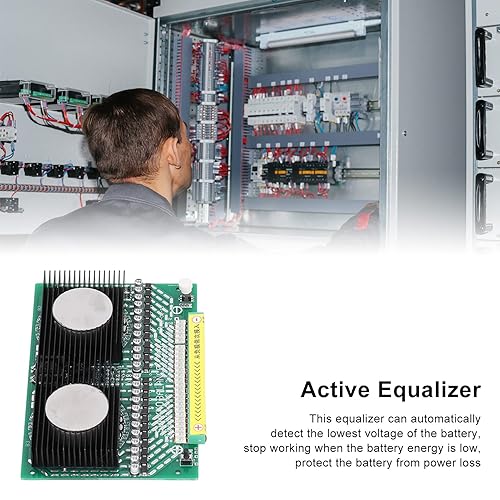 Miniatura 5 de Ecualizador activo de batería de 4 a 24S 8A, detección automática, equilibrador activo de batería de litio con dispositivo de protección de disyuntor