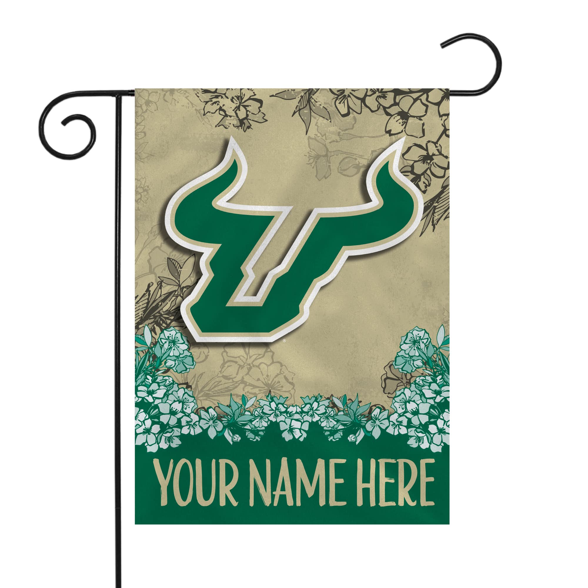 Rico Industries NCAA Standard/Primary Personalized Garden Flag
