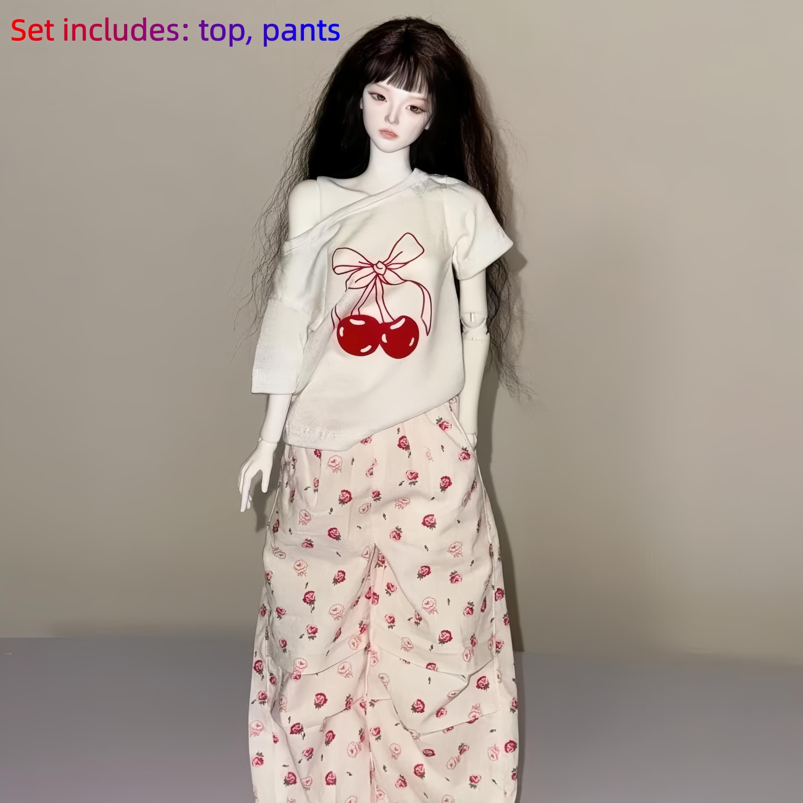Vêtements de poupée Bjd pour poupées Bjd 1/3 1/4, vêtements de poupée articulés à boules, faits à la main, pour poupées Bjd Cadeaux (A 1/4)