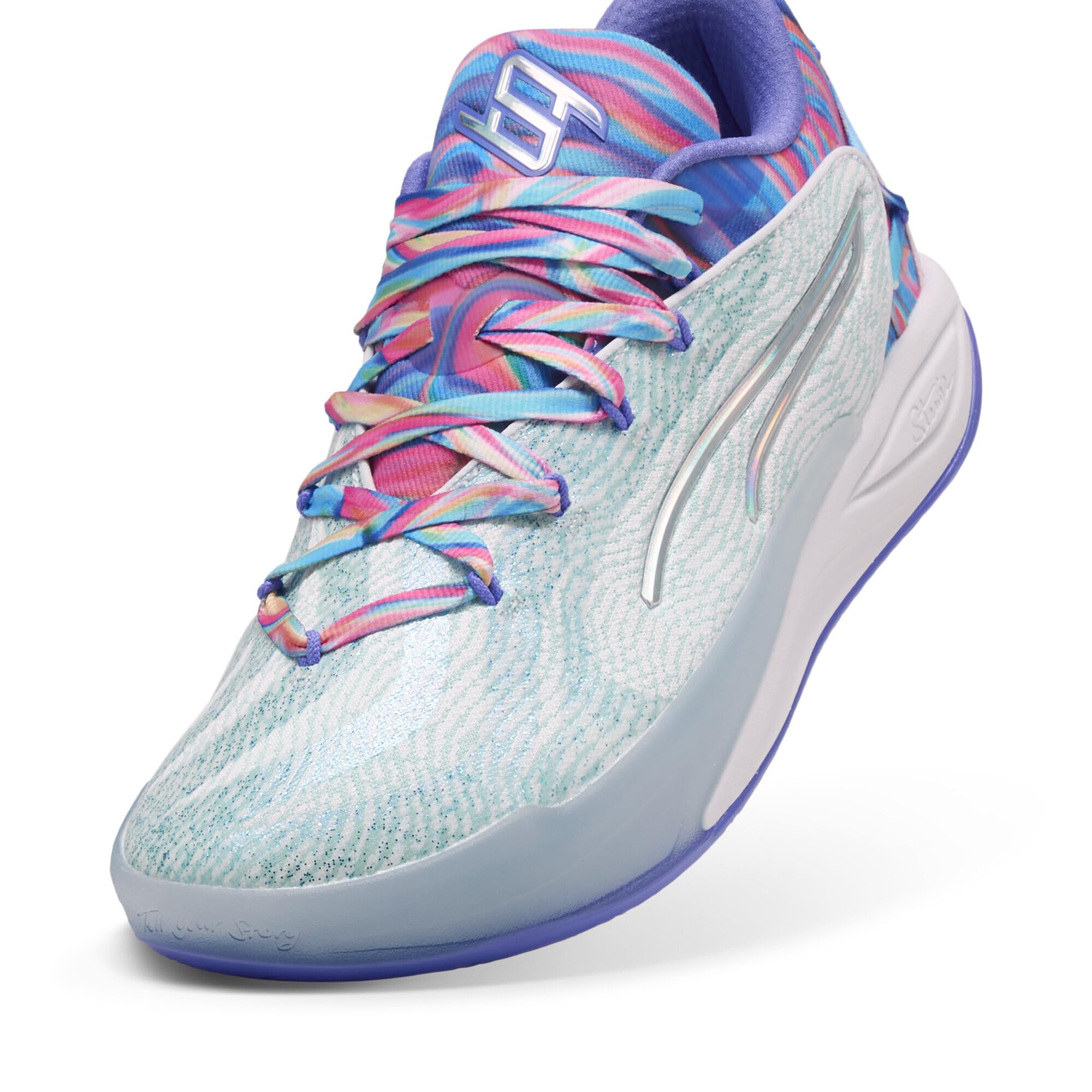 PUMA Chaussures de Basketball Stewie 4 Prism Femme