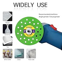 Vista 6 de Hoja de Sierra de Diamante Cortadora de Azulejos de 4 Pulgadas para Amoladora Angular Porcelana Cerámica Vidrio Mármol Herramientas de Corte Disco