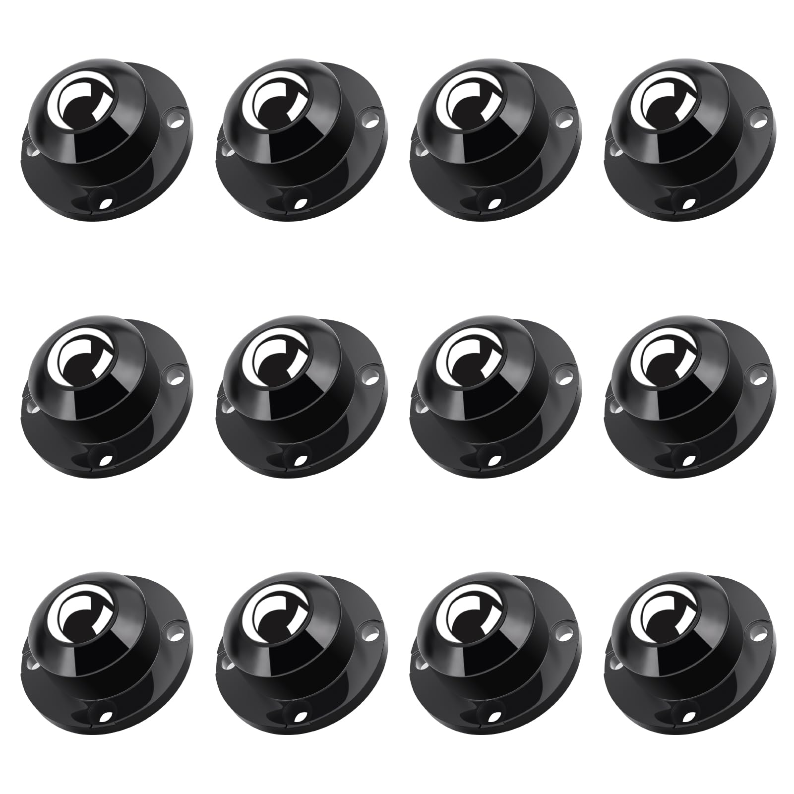 TRVL FIELDER Self Adhesive Caster Wheels for Furniture, Small Casters for Furniture Legs, Low Profile Table Wheels, 28 LBS Load Capacity Per Steel